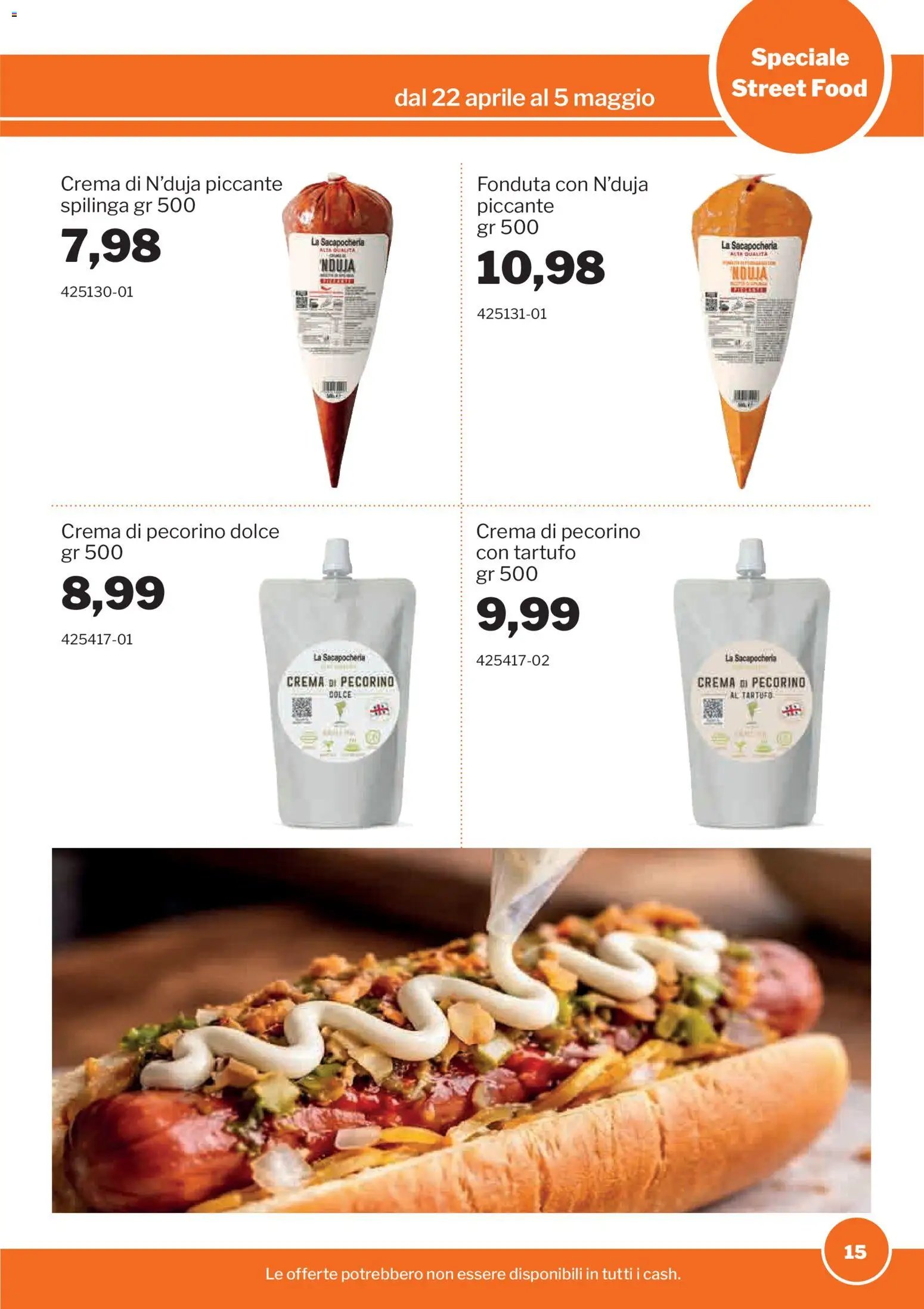 Sogegross volantino Street Food (2026-04-22 - 2026-05-05)