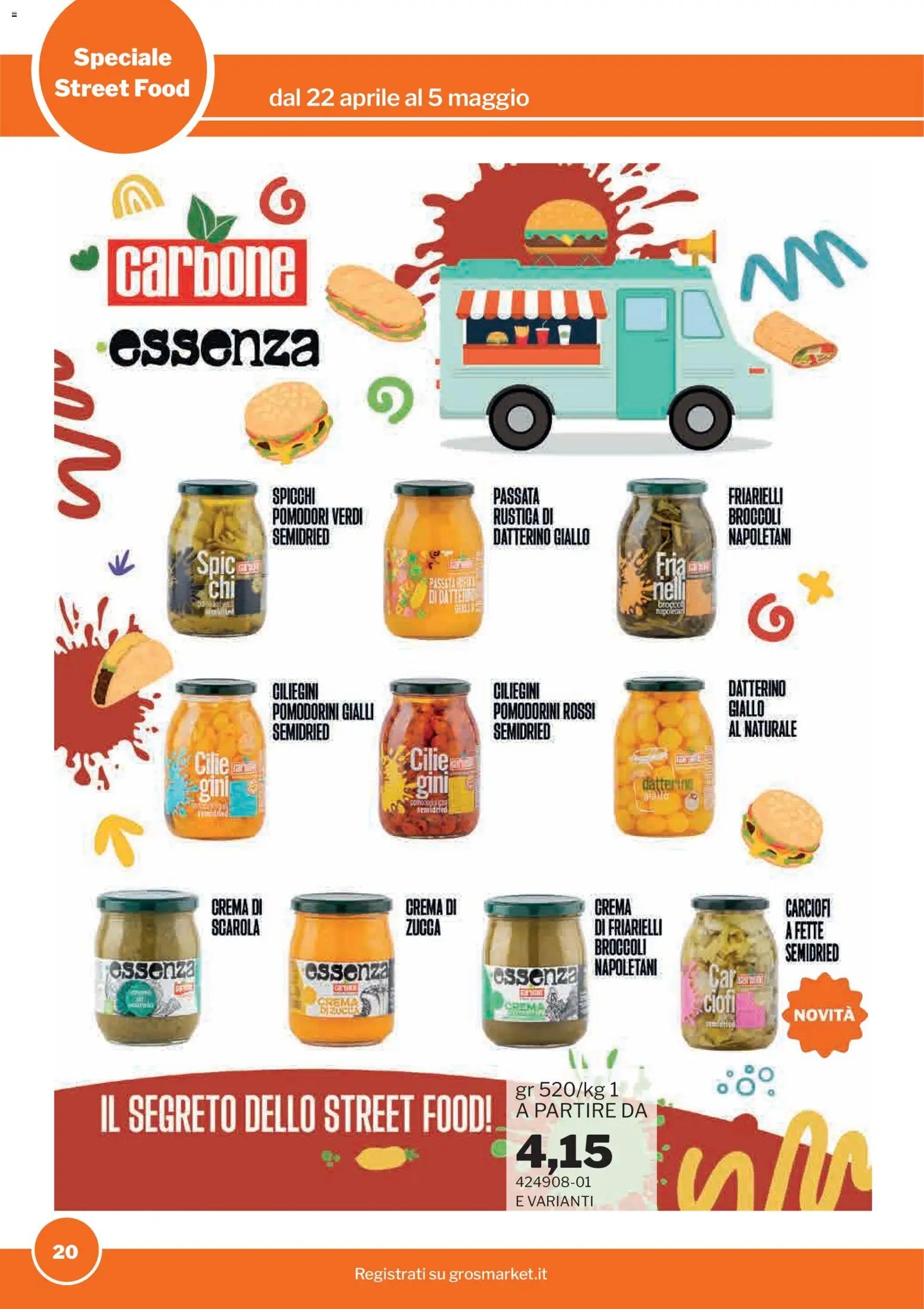 Sogegross volantino Street Food (2026-04-22 - 2026-05-05)