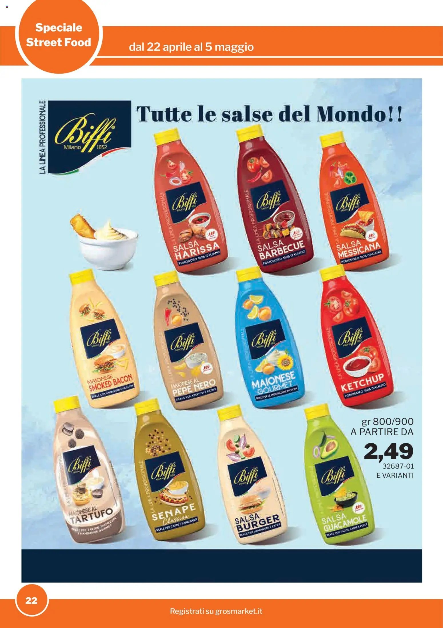 Sogegross volantino Street Food (2026-04-22 - 2026-05-05)