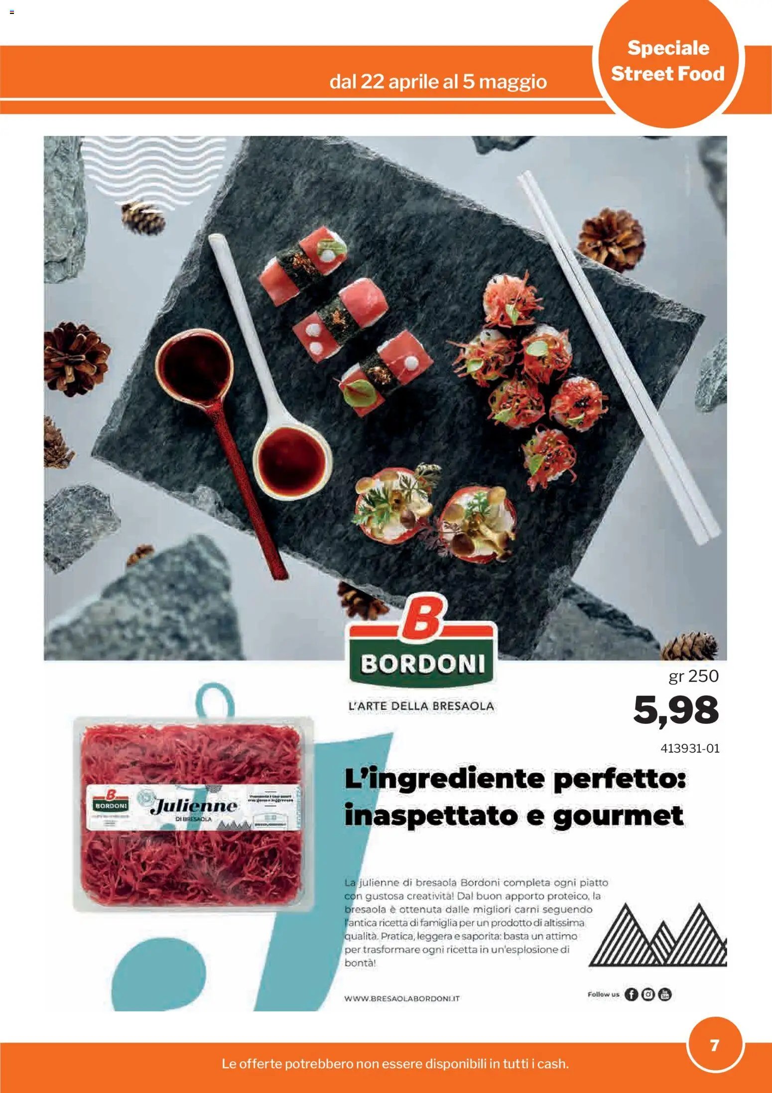 Sogegross volantino Street Food (2026-04-22 - 2026-05-05)