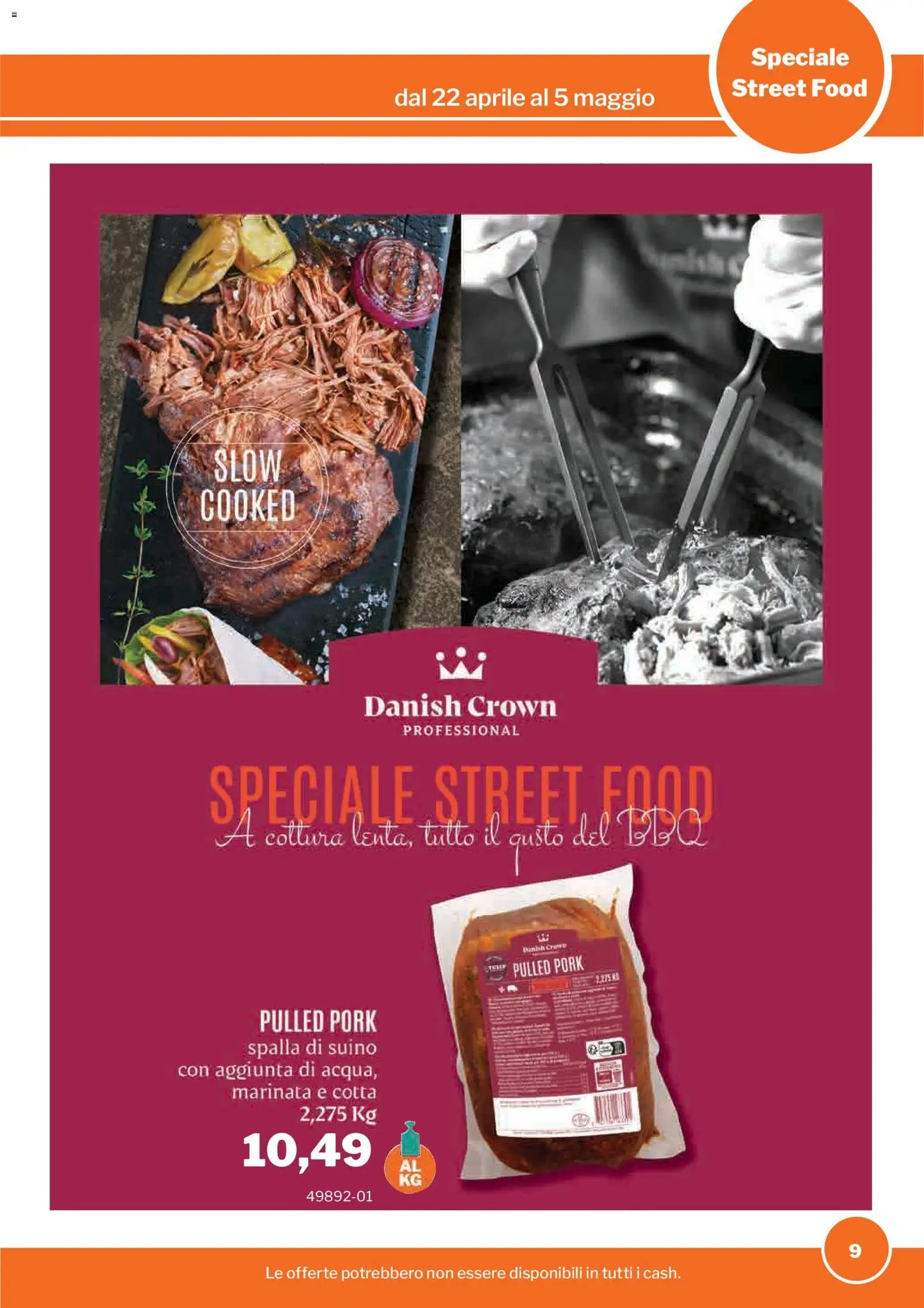 Sogegross volantino Street Food (2026-04-22 - 2026-05-05)