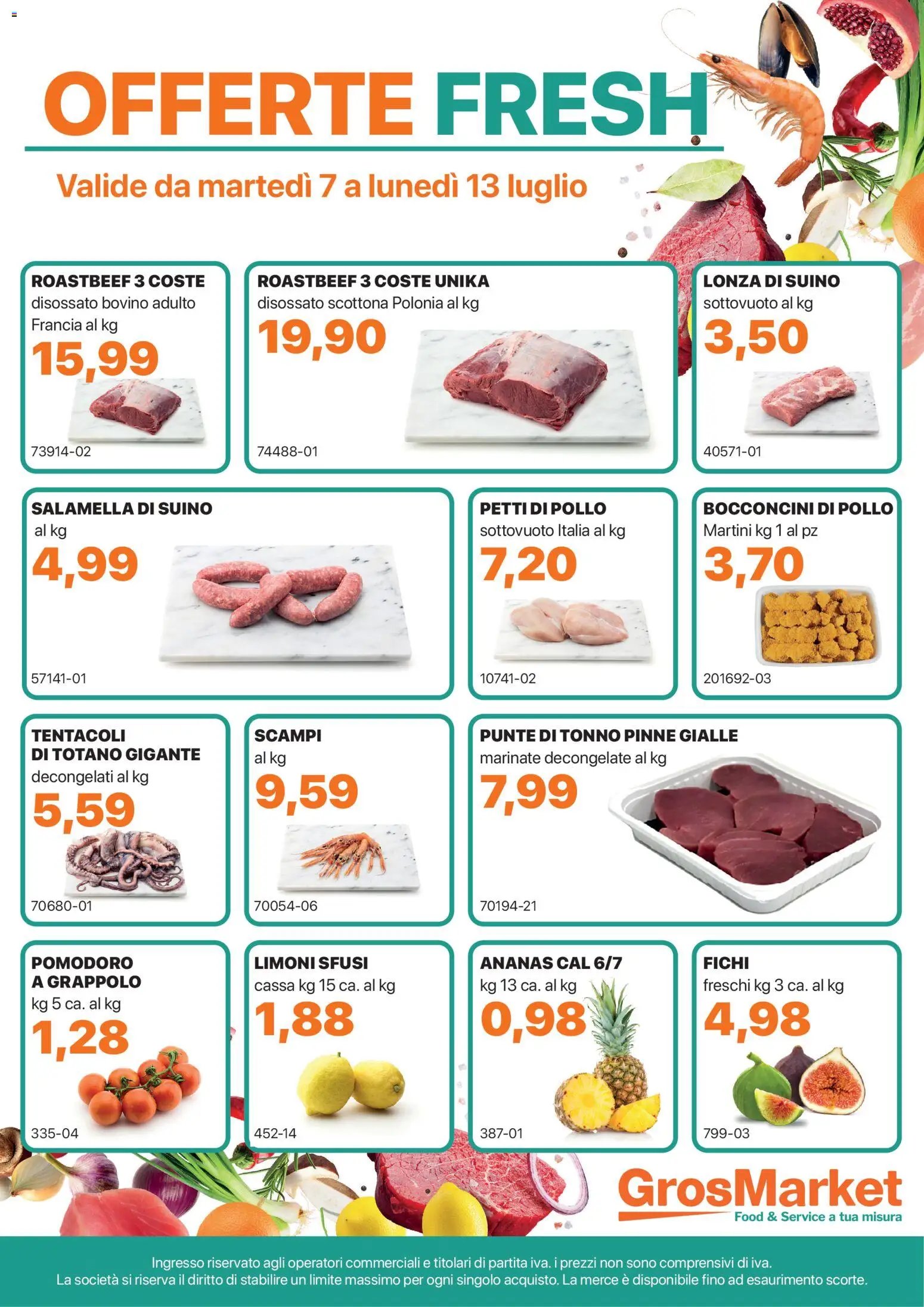 Sogegross volantino Offerte Fresh