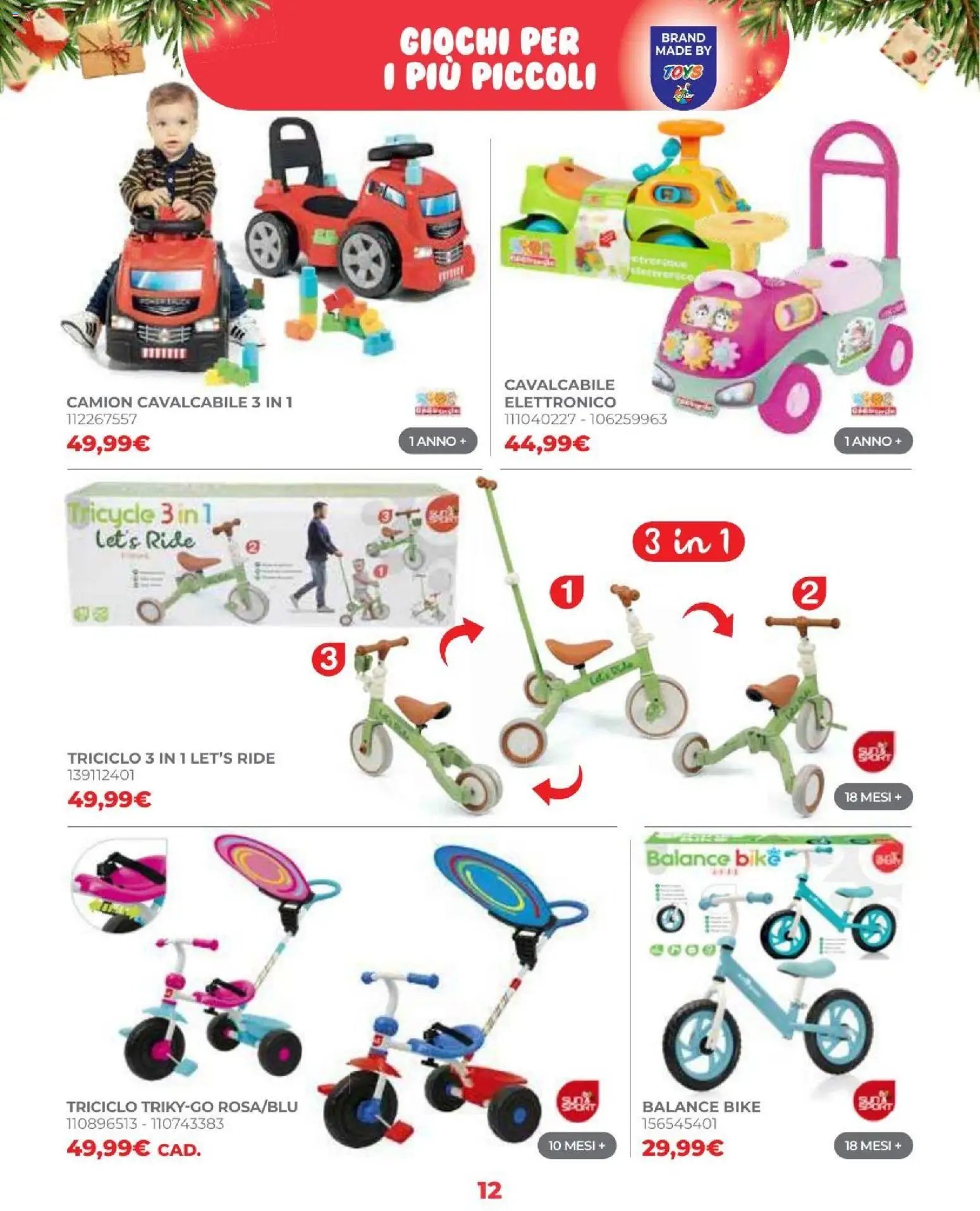 Toys Center volantino Natale