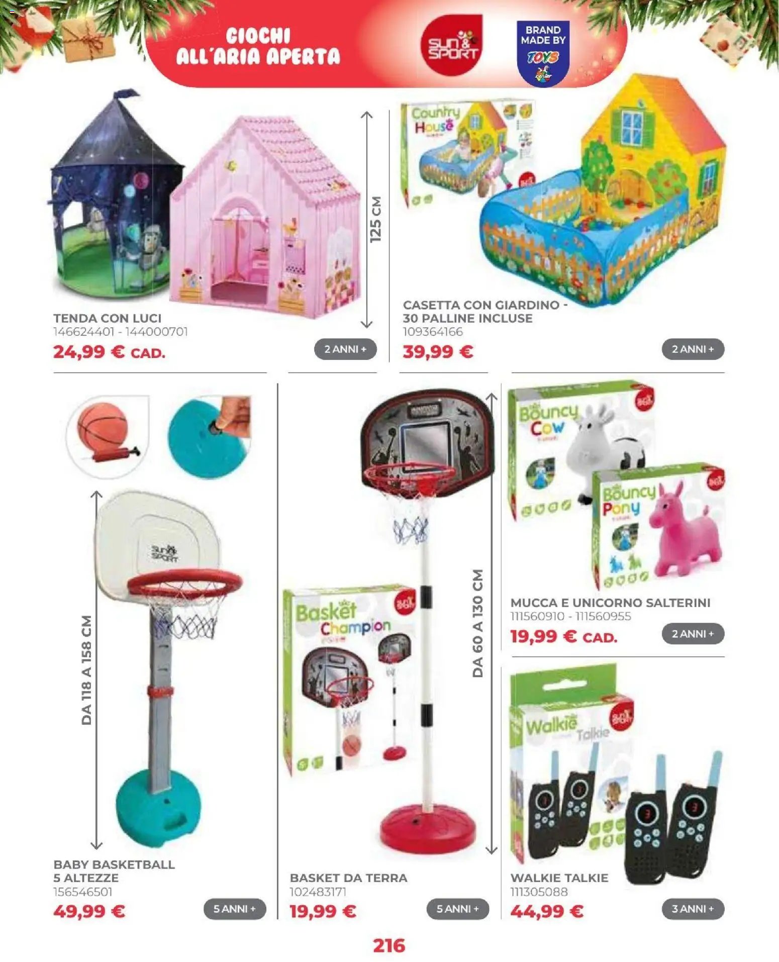 Toys Center volantino Natale