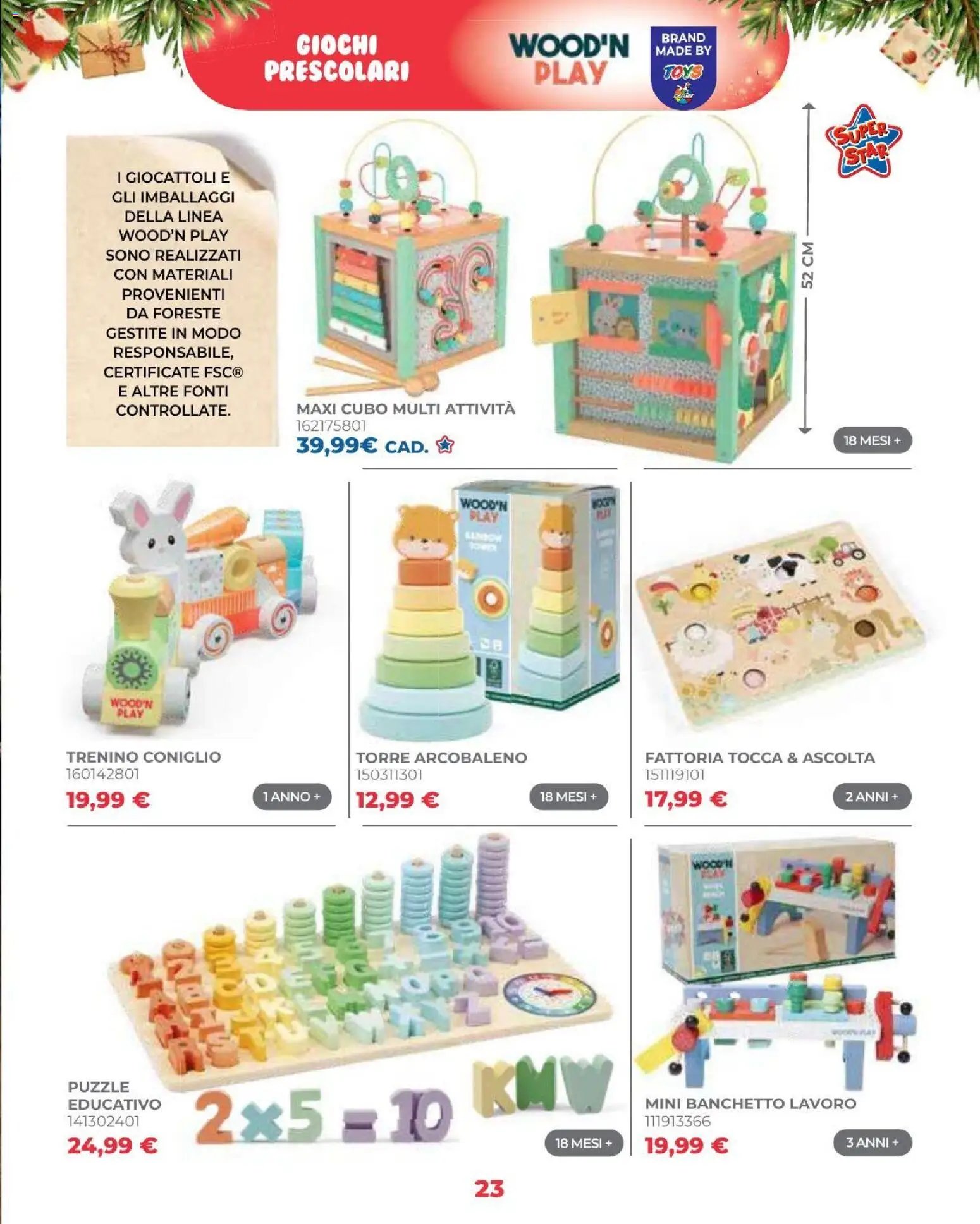 Toys Center volantino Natale
