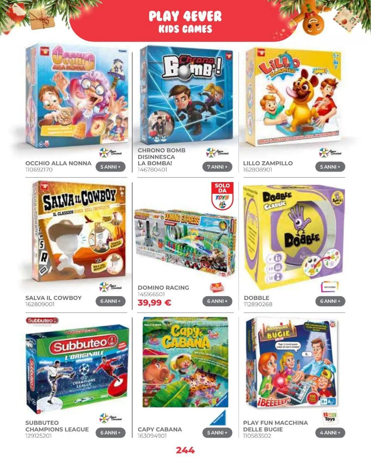 Toys Center volantino Natale