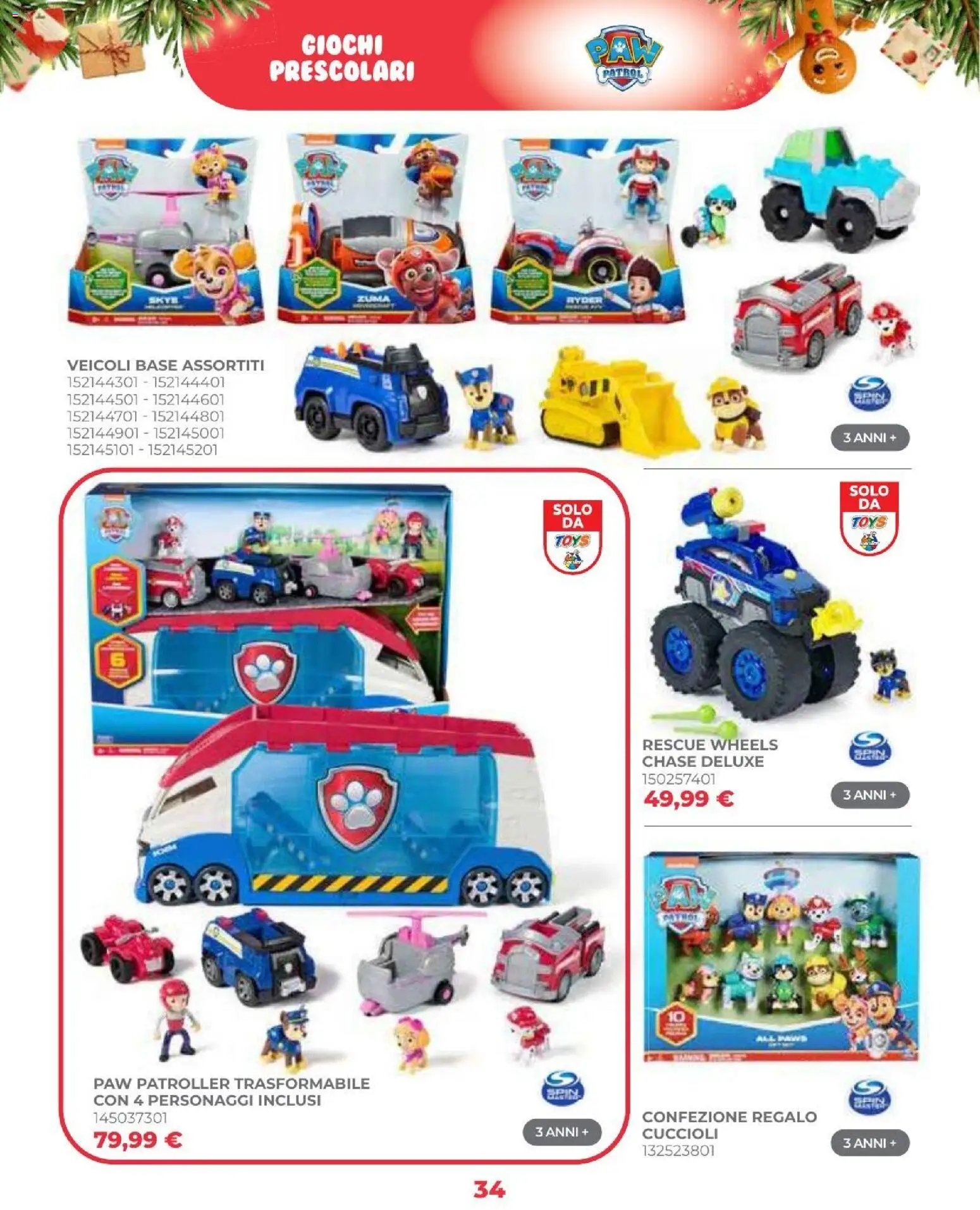 Toys Center volantino Natale