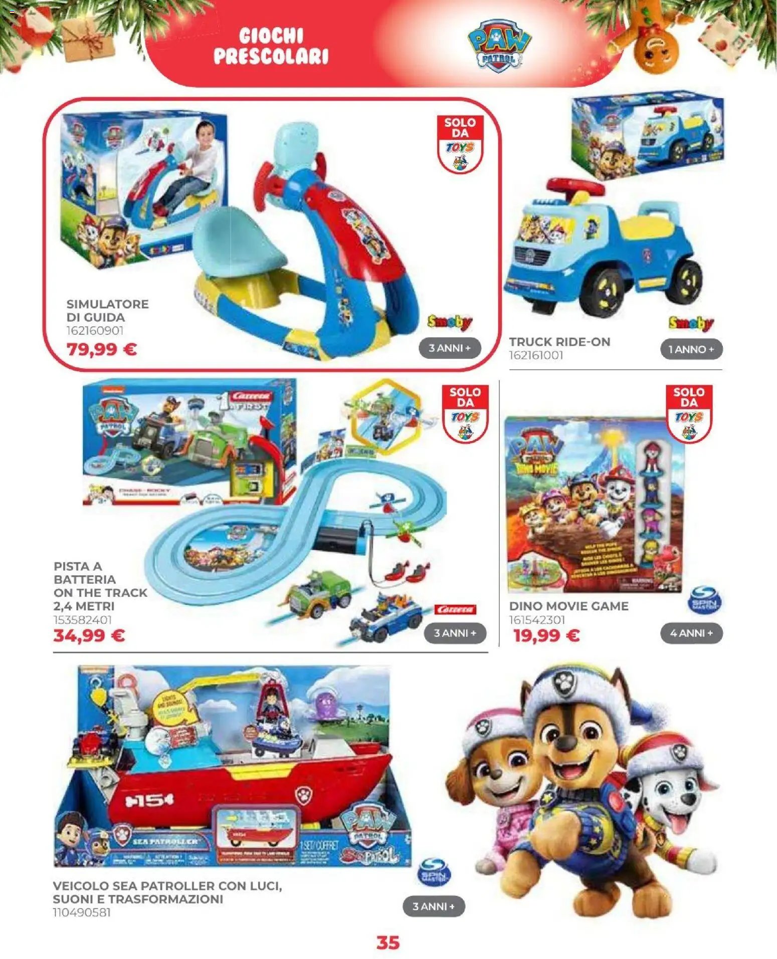 Toys Center volantino Natale