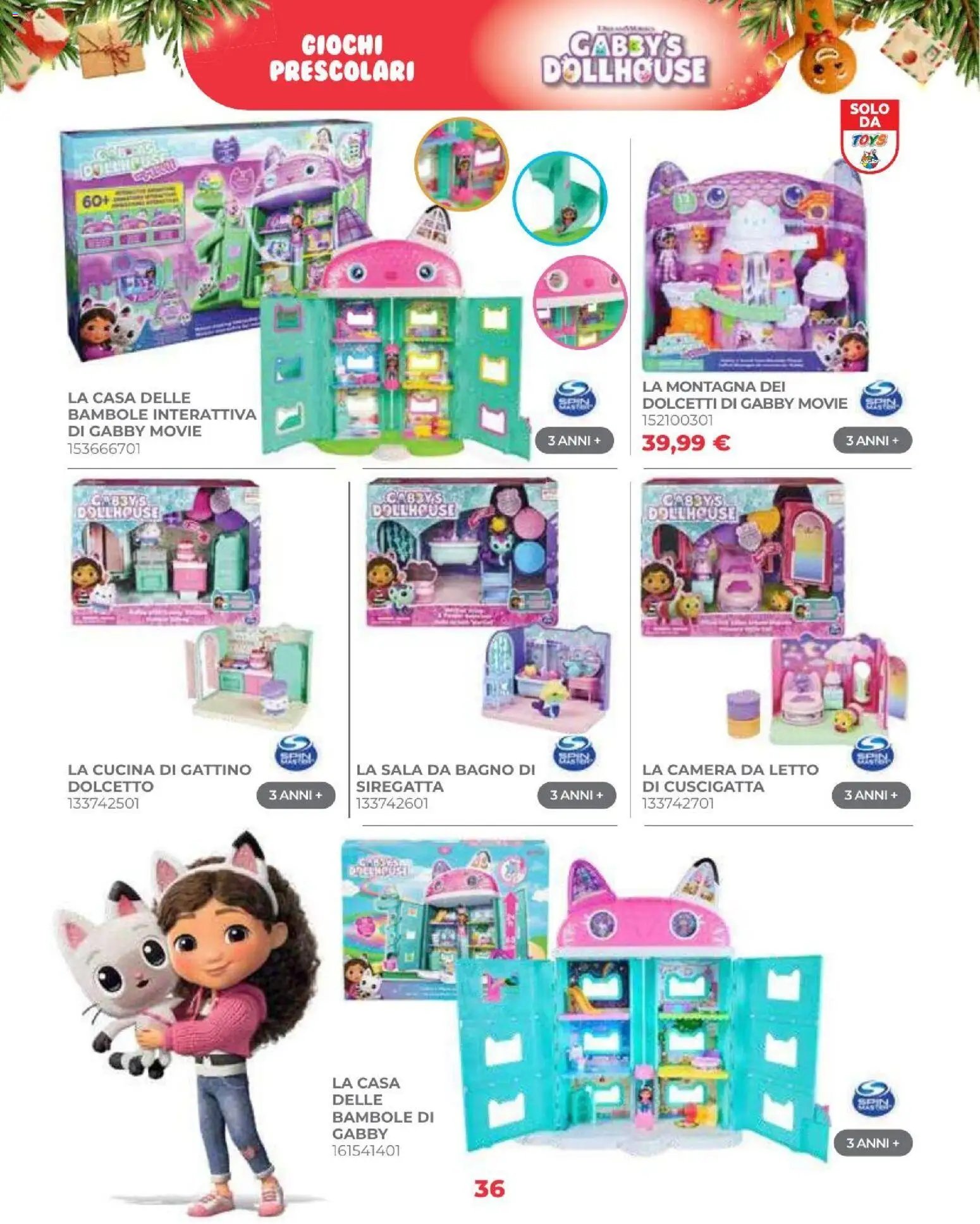 Toys Center volantino Natale