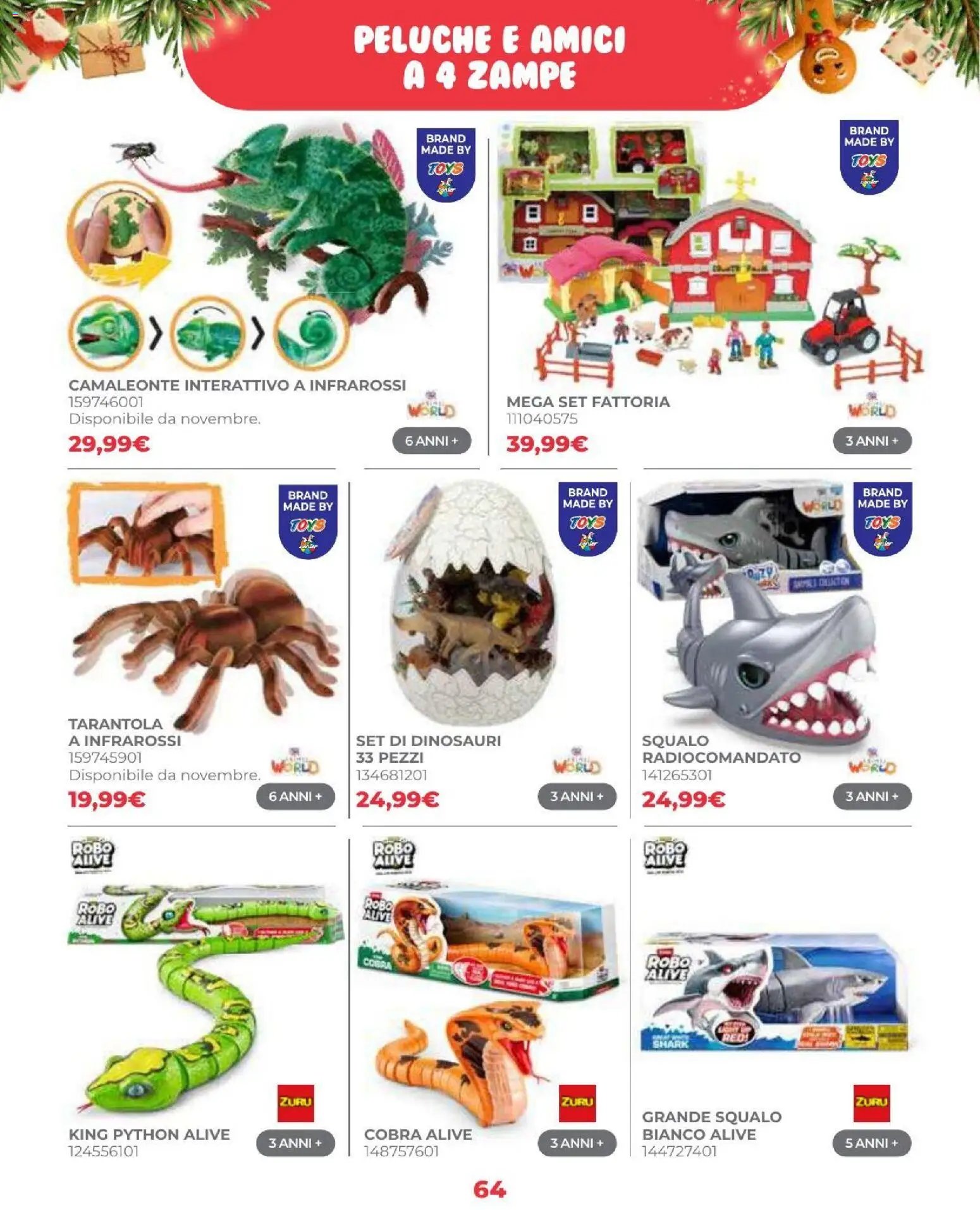 Toys Center volantino Natale