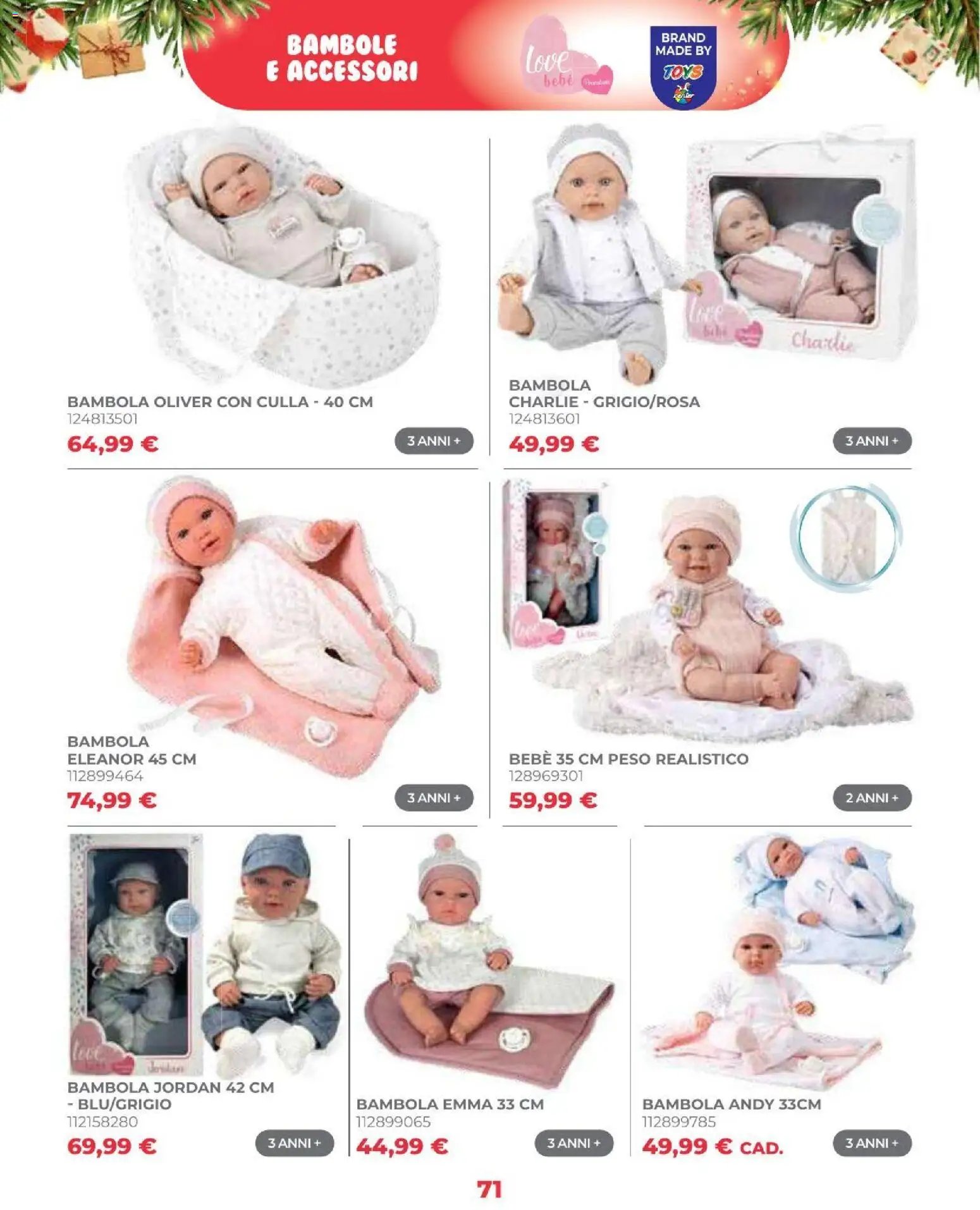 Toys Center volantino Natale