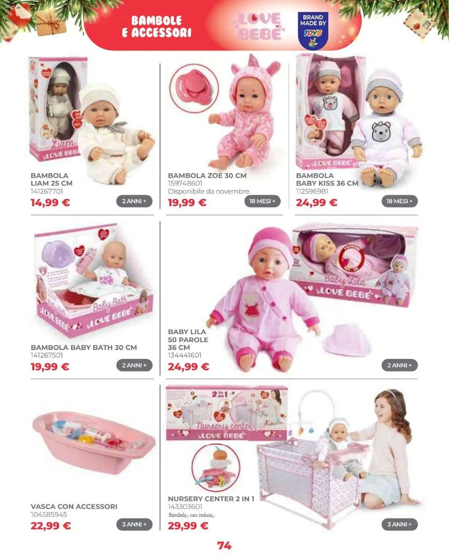 Toys Center volantino Natale