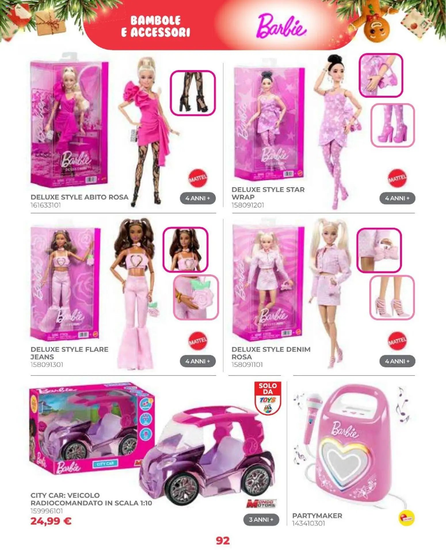 Toys Center volantino Natale