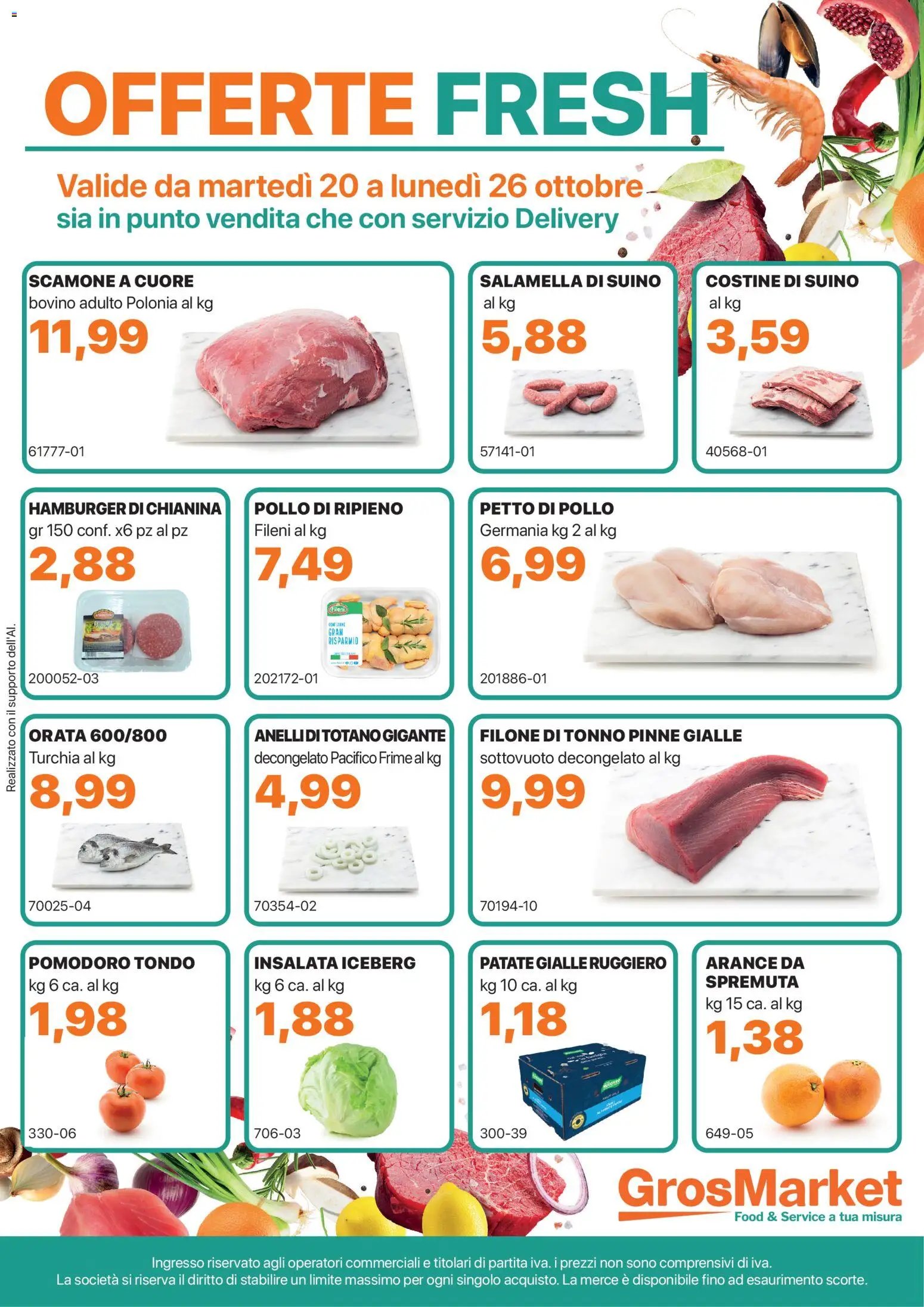 Sogegross volantino Offerte Fresh