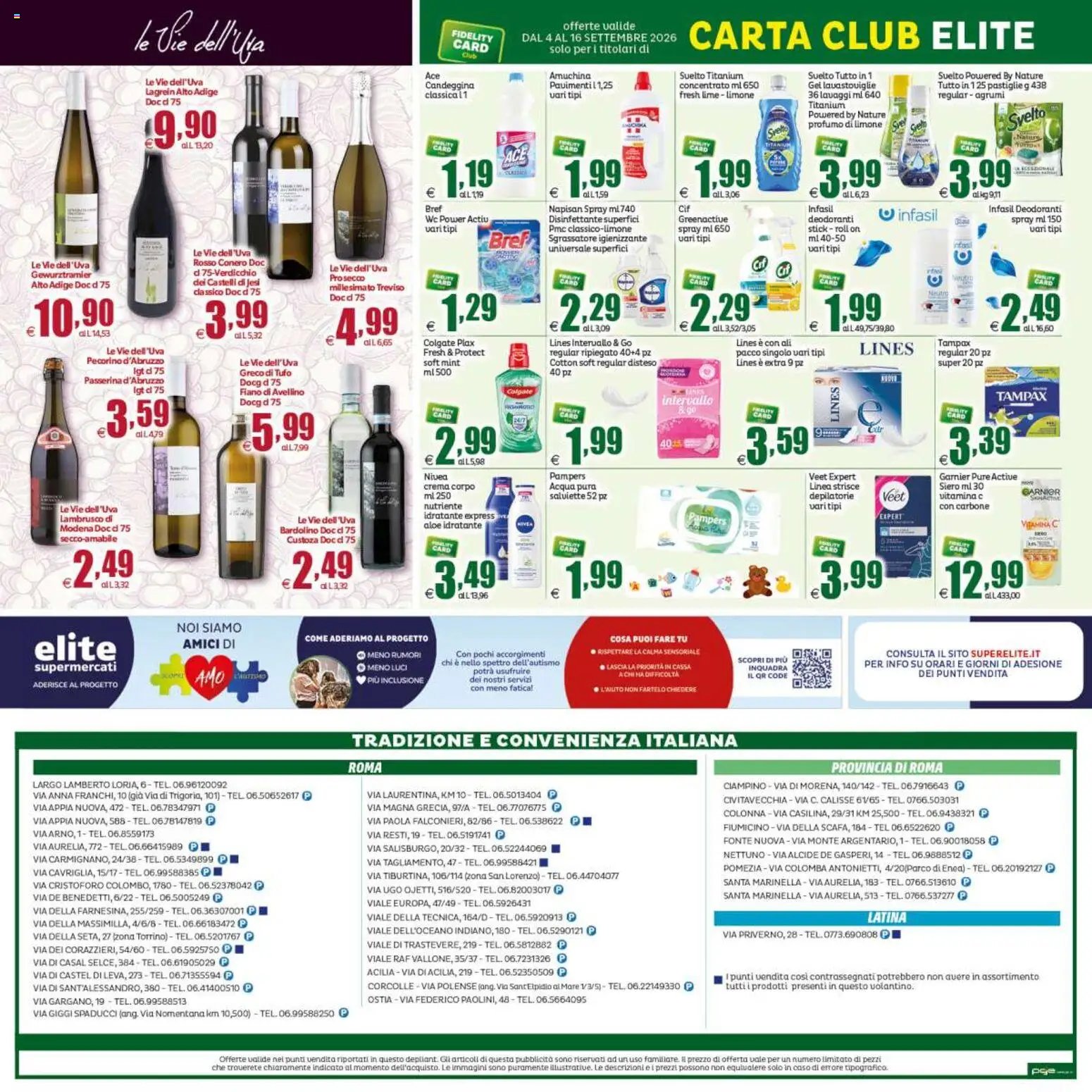 Elite Supermercati volantino
