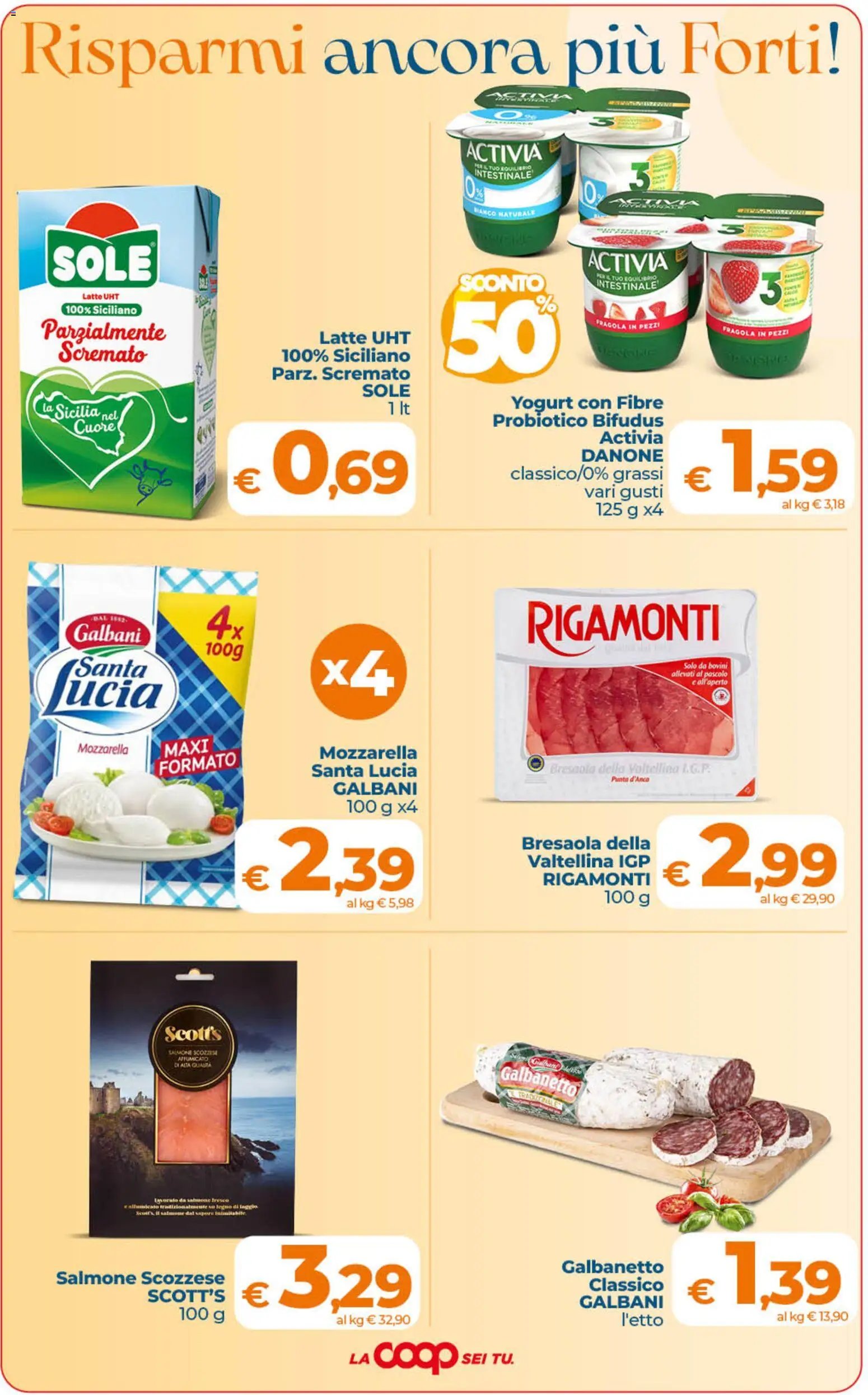 Ipercoop volantino Sicilia