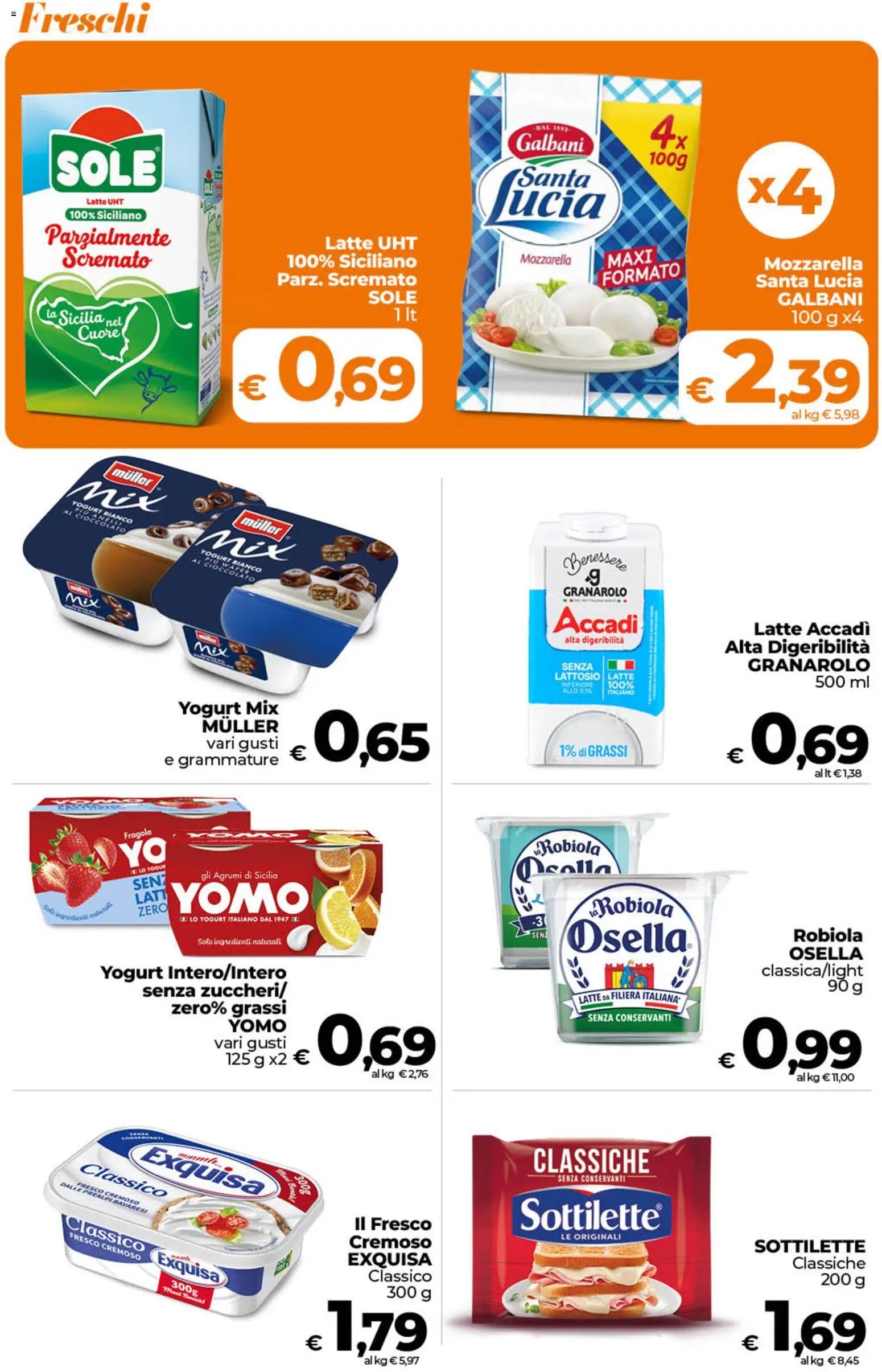 Ipercoop volantino Sicilia
