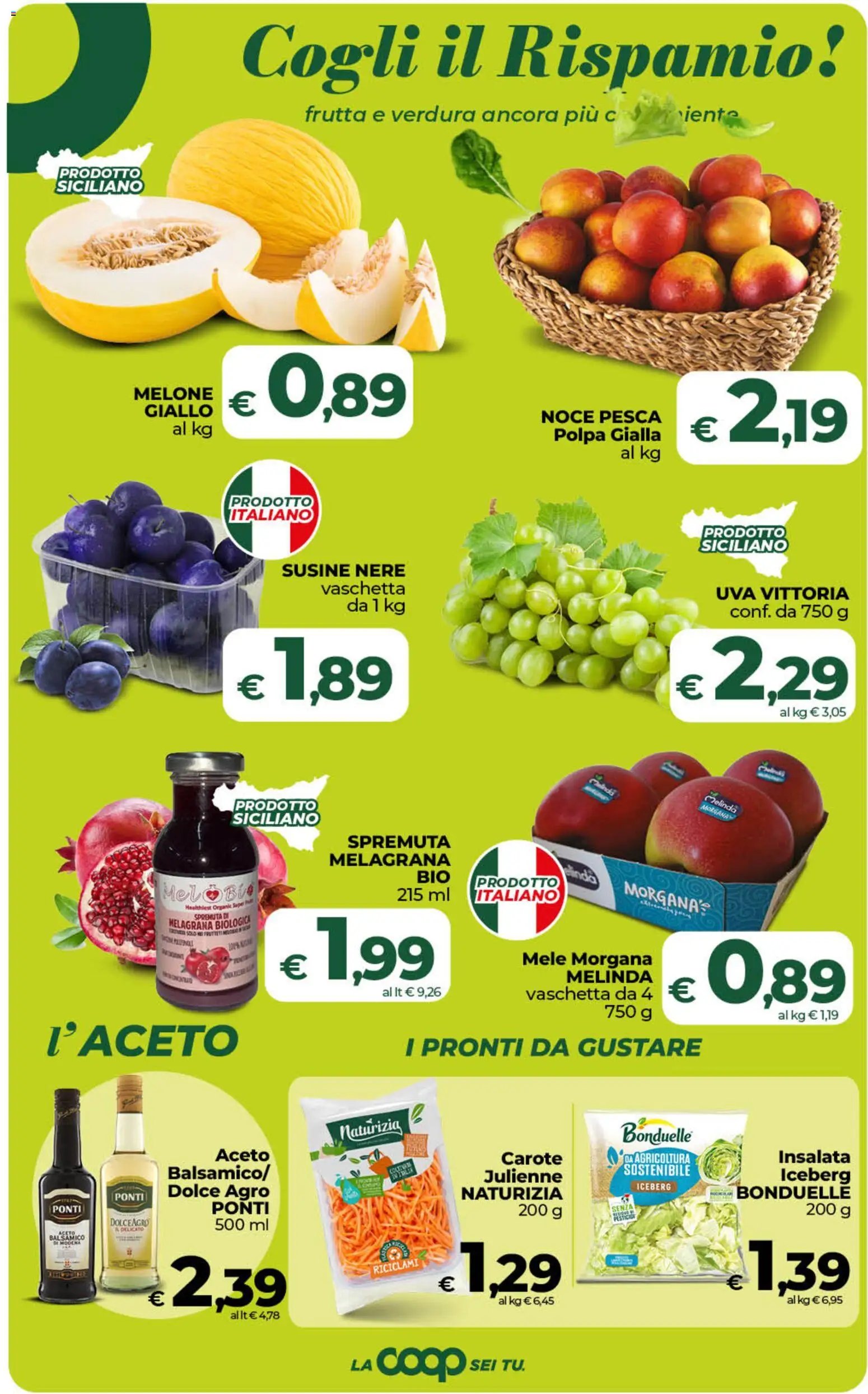 Ipercoop volantino Sicilia