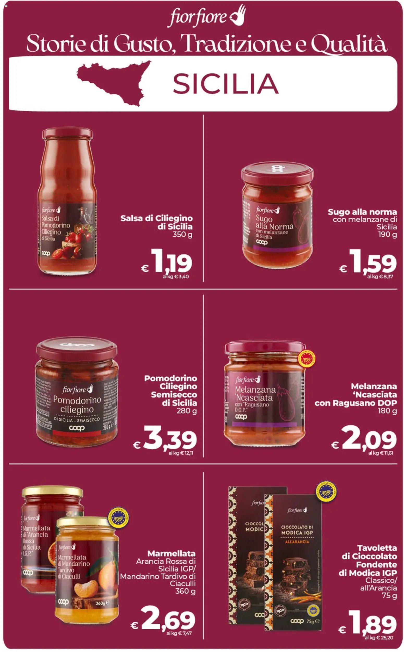 Ipercoop volantino Sicilia