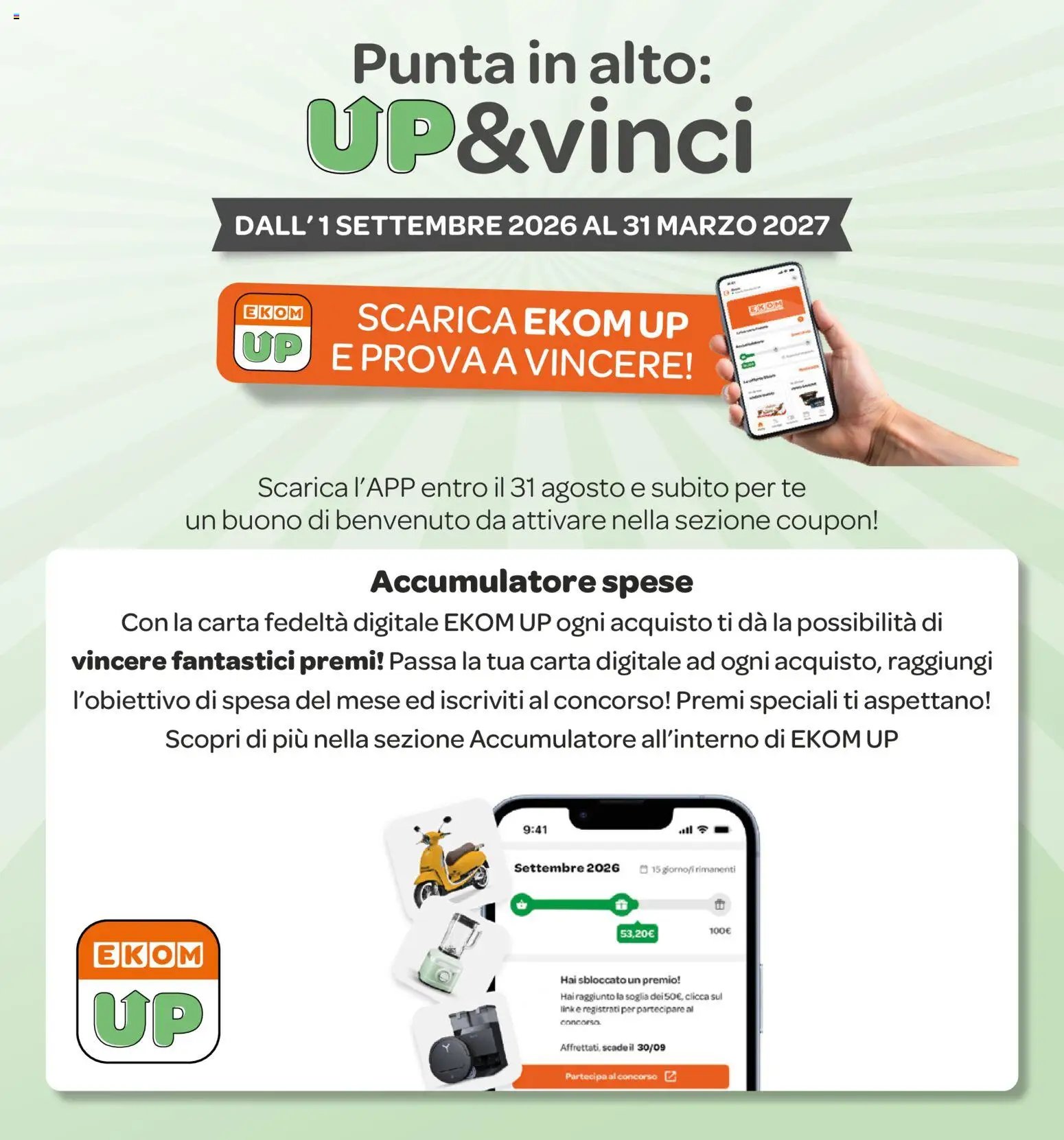 Ekom volantino Toscana