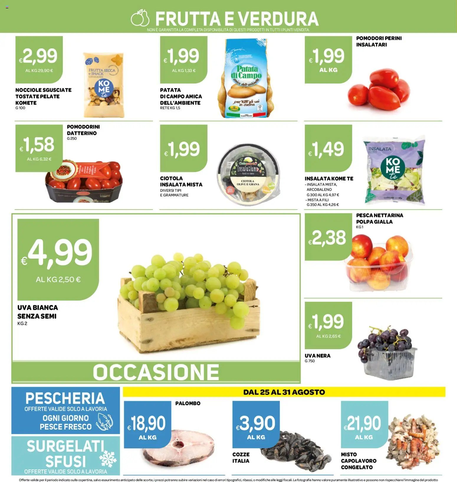 Ekom volantino Toscana