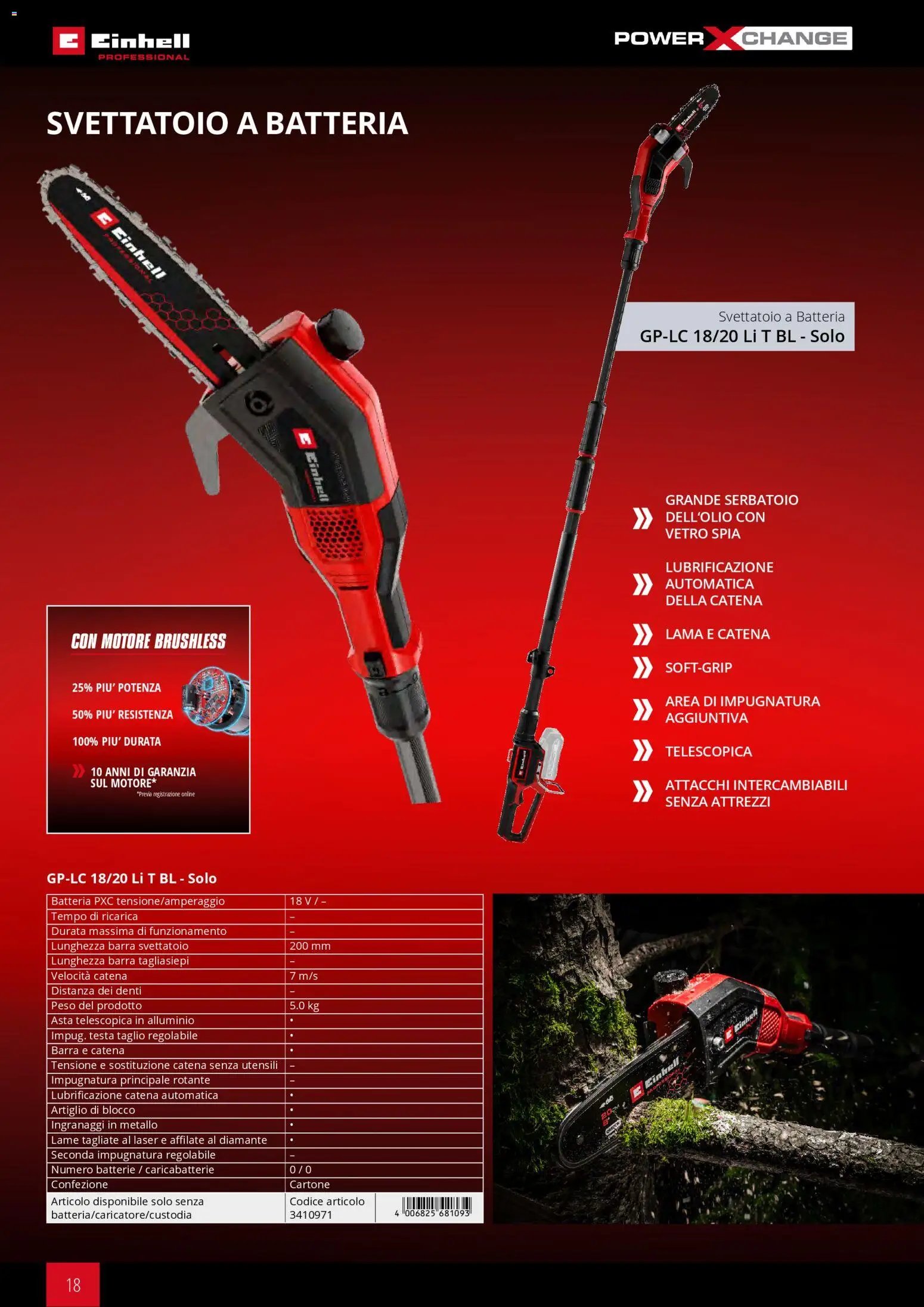 Einhell volantino Giardinaggio 2026 (2026-03-17 - 2026-12-31)