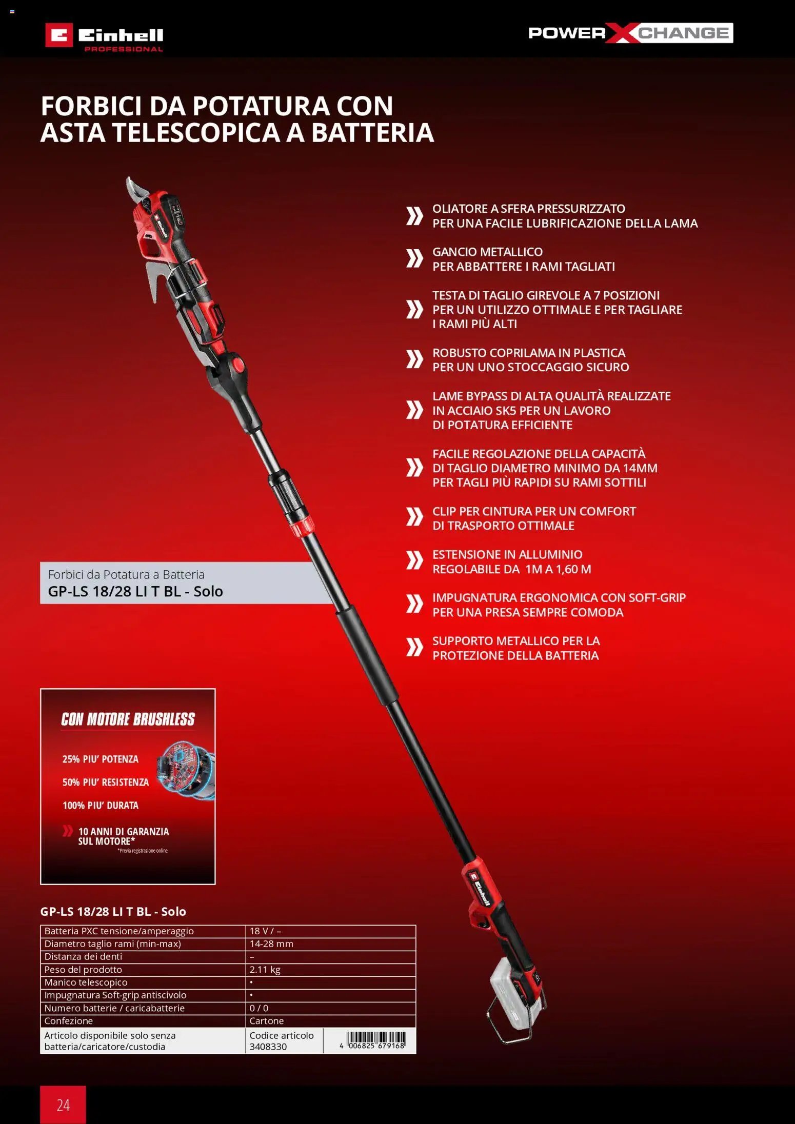 Einhell volantino Giardinaggio 2026 (2026-03-17 - 2026-12-31)