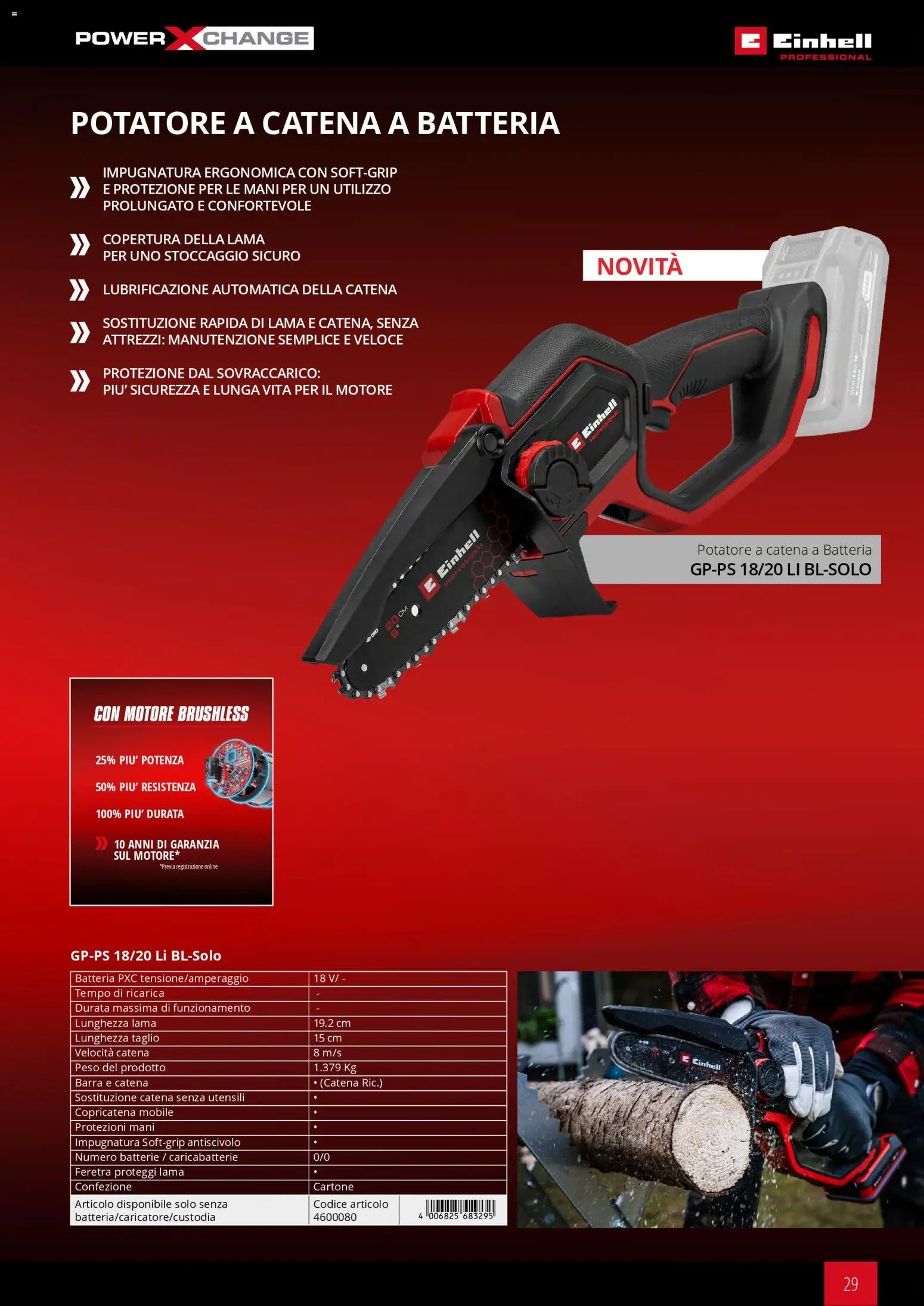 Einhell volantino Giardinaggio 2026 (2026-03-17 - 2026-12-31)