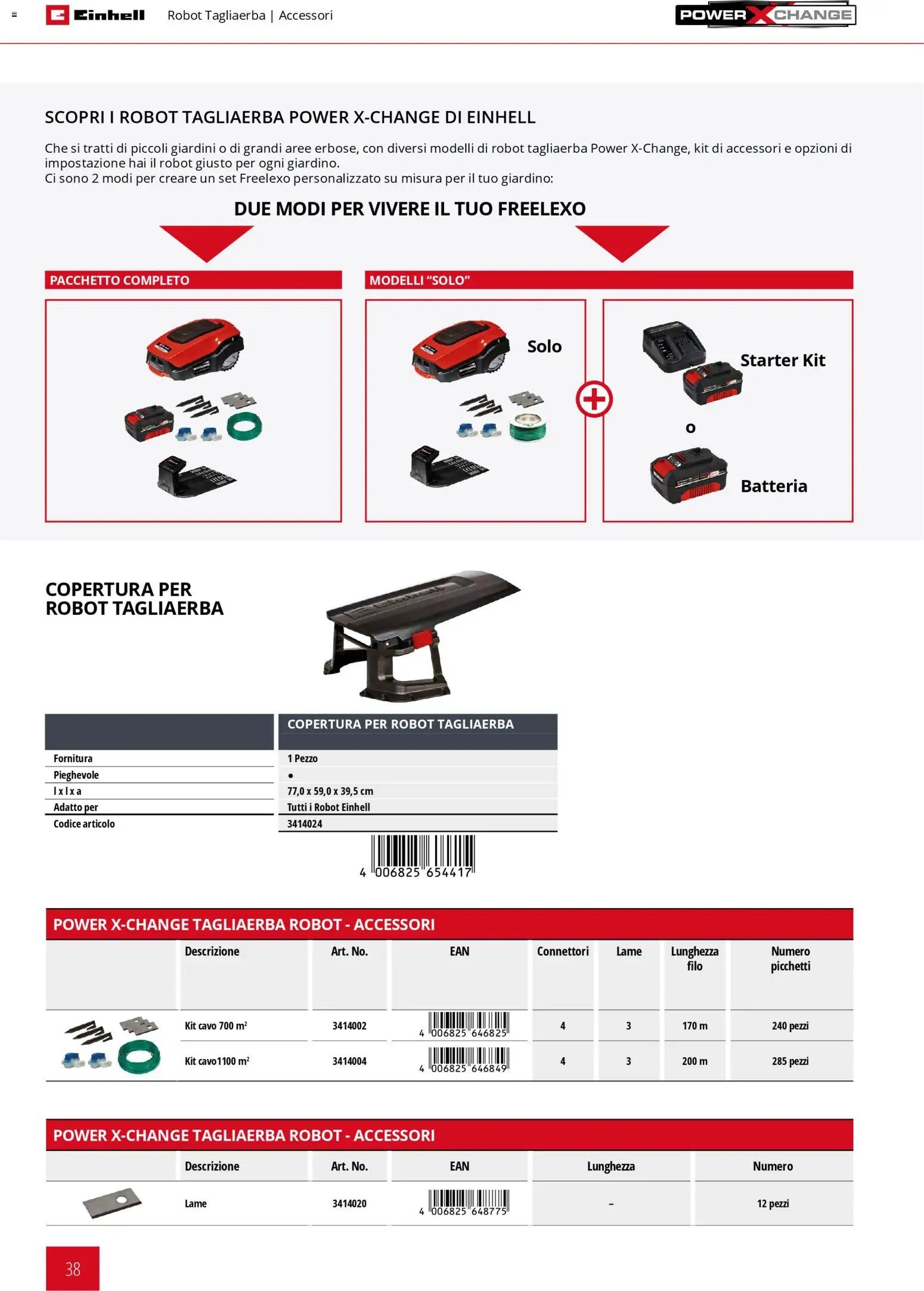 Einhell volantino Giardinaggio 2026 (2026-03-17 - 2026-12-31)