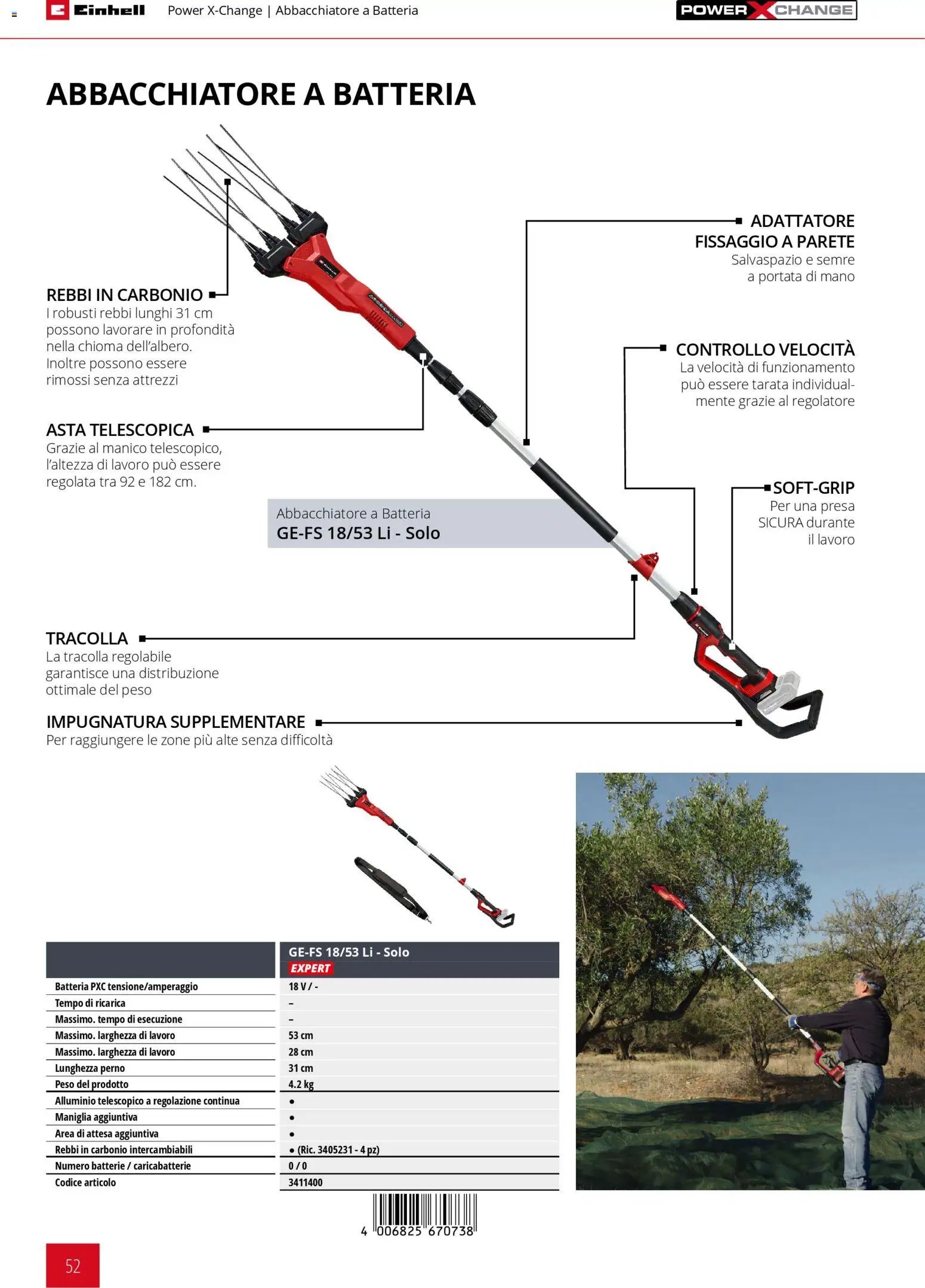 Einhell volantino Giardinaggio 2026 (2026-03-17 - 2026-12-31)
