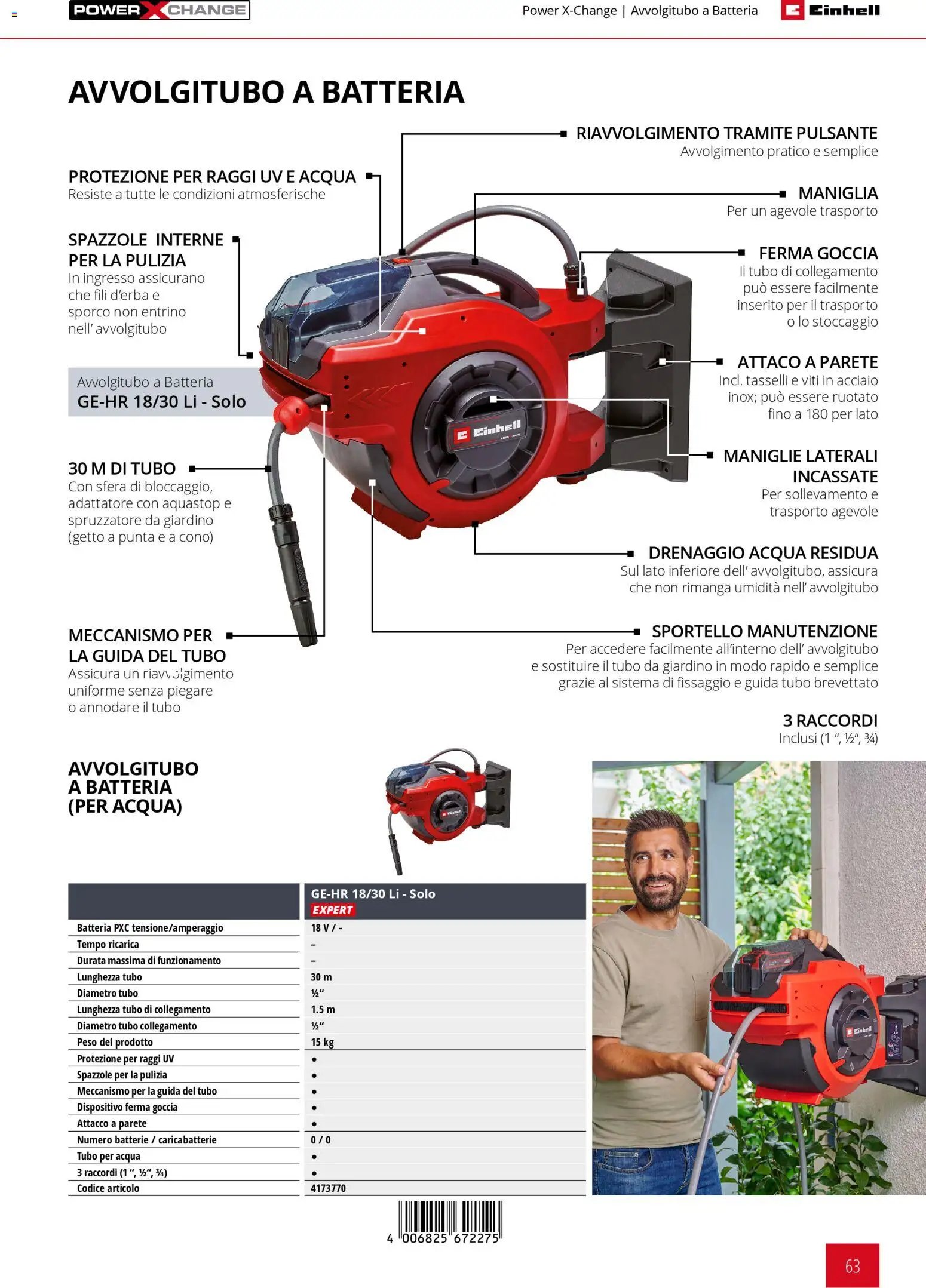 Einhell volantino Giardinaggio 2026 (2026-03-17 - 2026-12-31)