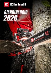 Einhell volantino Giardinaggio 2026 (2026-03-17 - 2026-12-31)