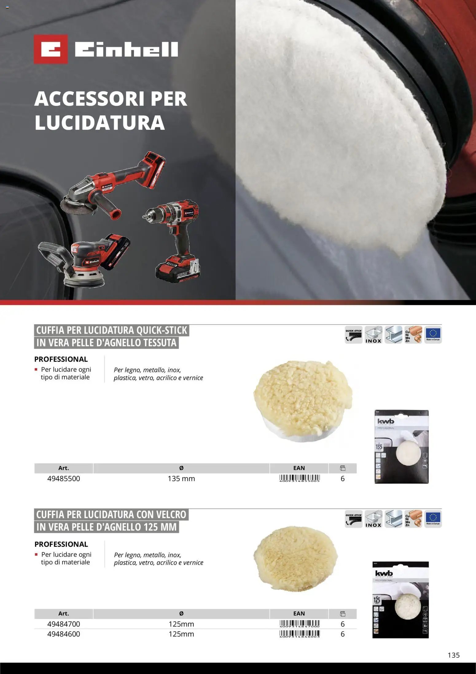 Einhell volantino Accessori  (2026-03-17 - 2026-12-31)