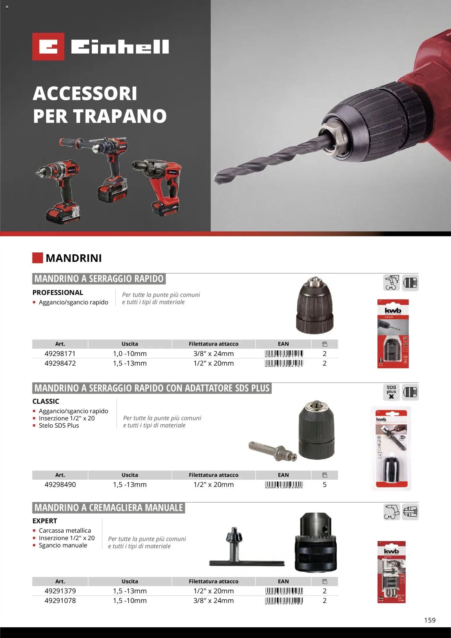 Einhell volantino Accessori  (2026-03-17 - 2026-12-31)