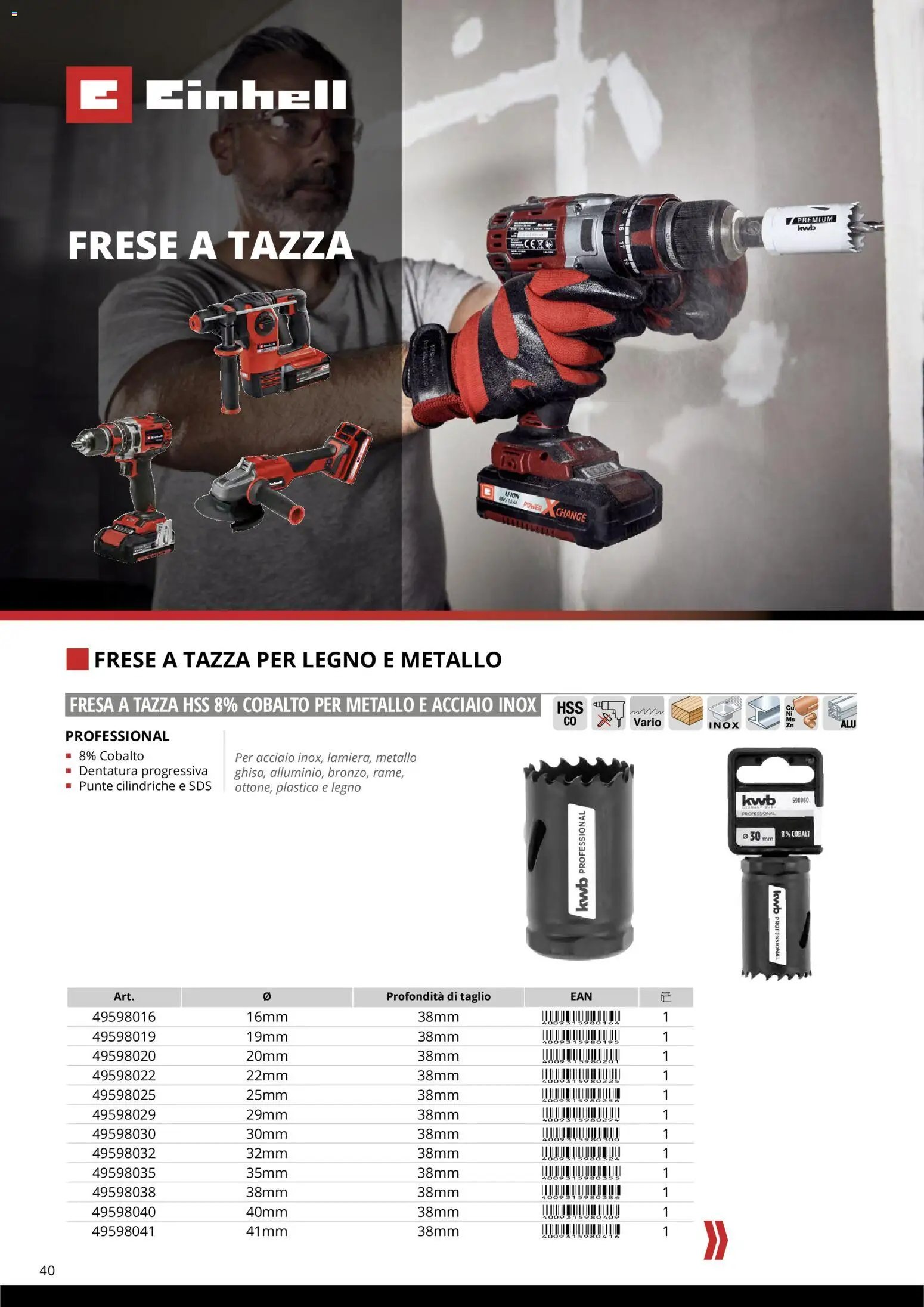 Einhell volantino Accessori  (2026-03-17 - 2026-12-31)