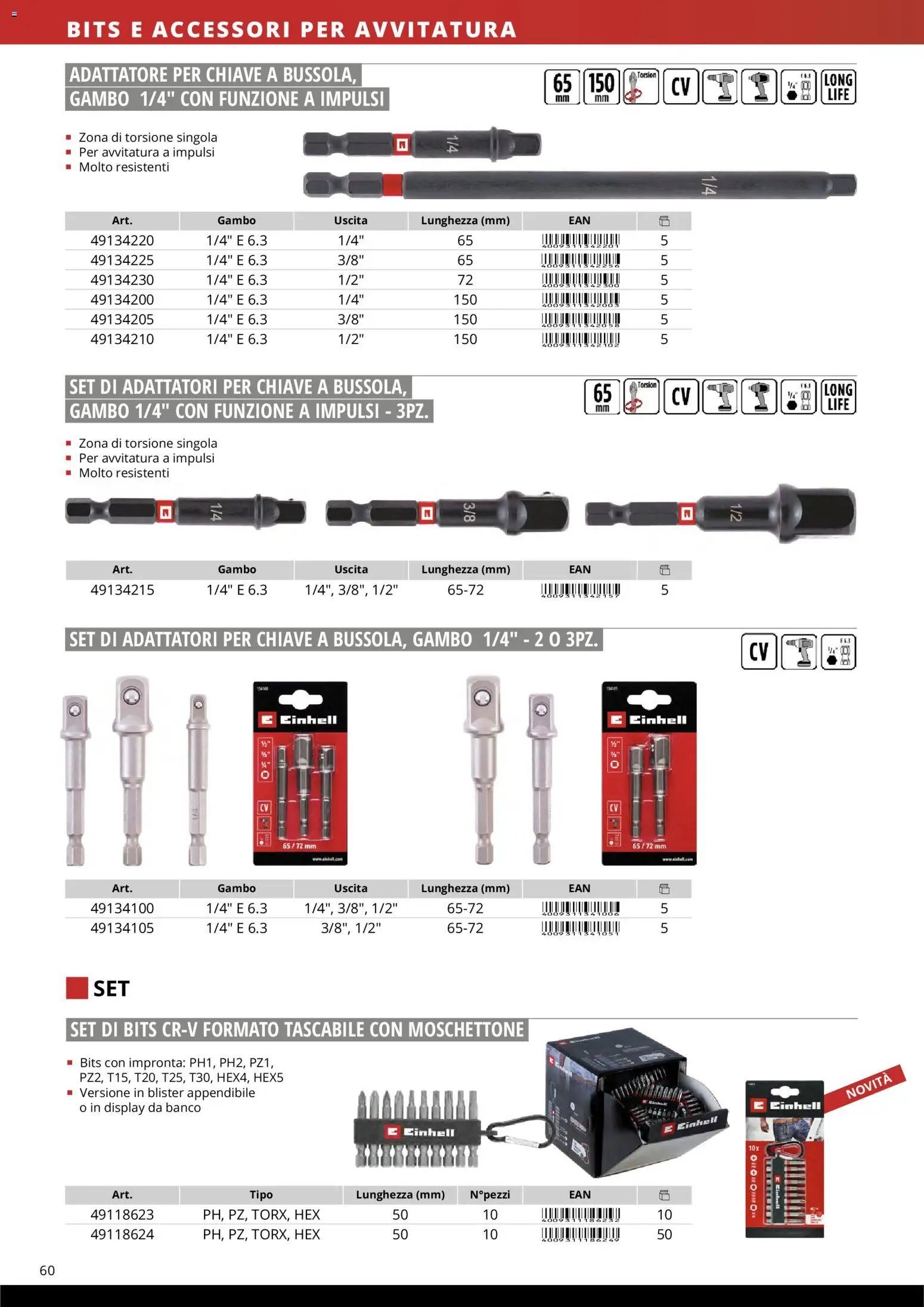Einhell volantino Accessori  (2026-03-17 - 2026-12-31)