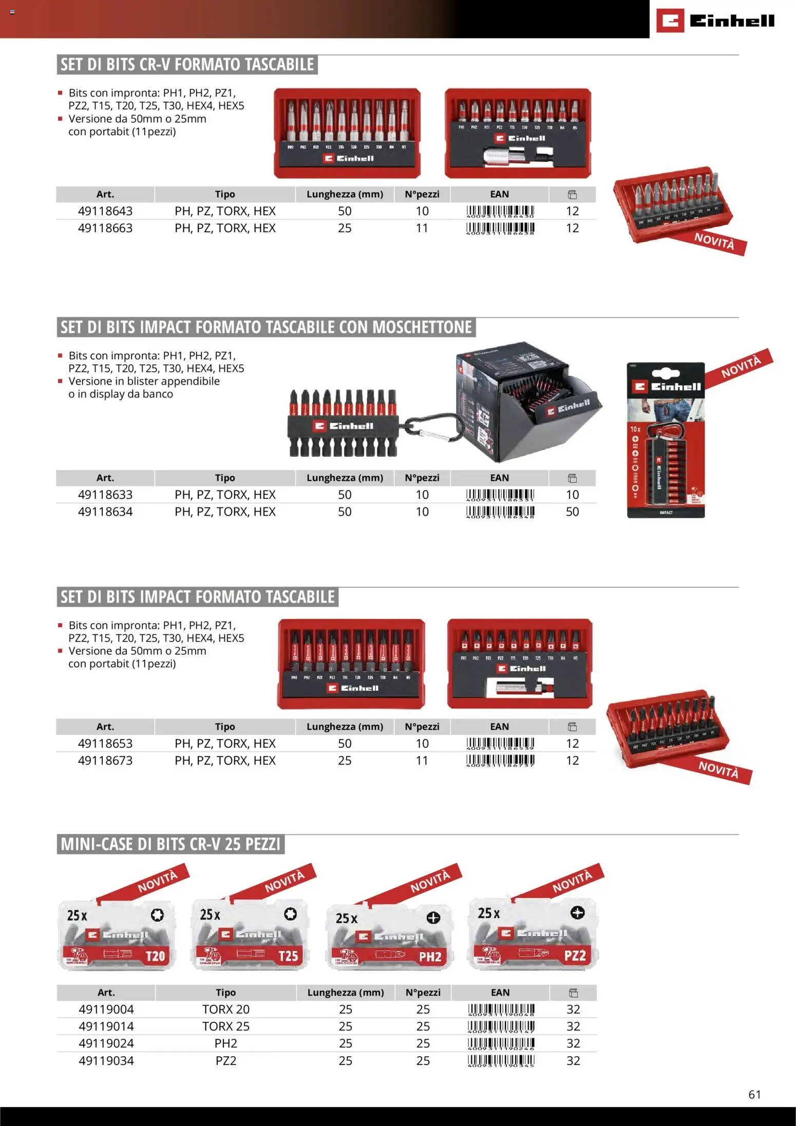 Einhell volantino Accessori  (2026-03-17 - 2026-12-31)