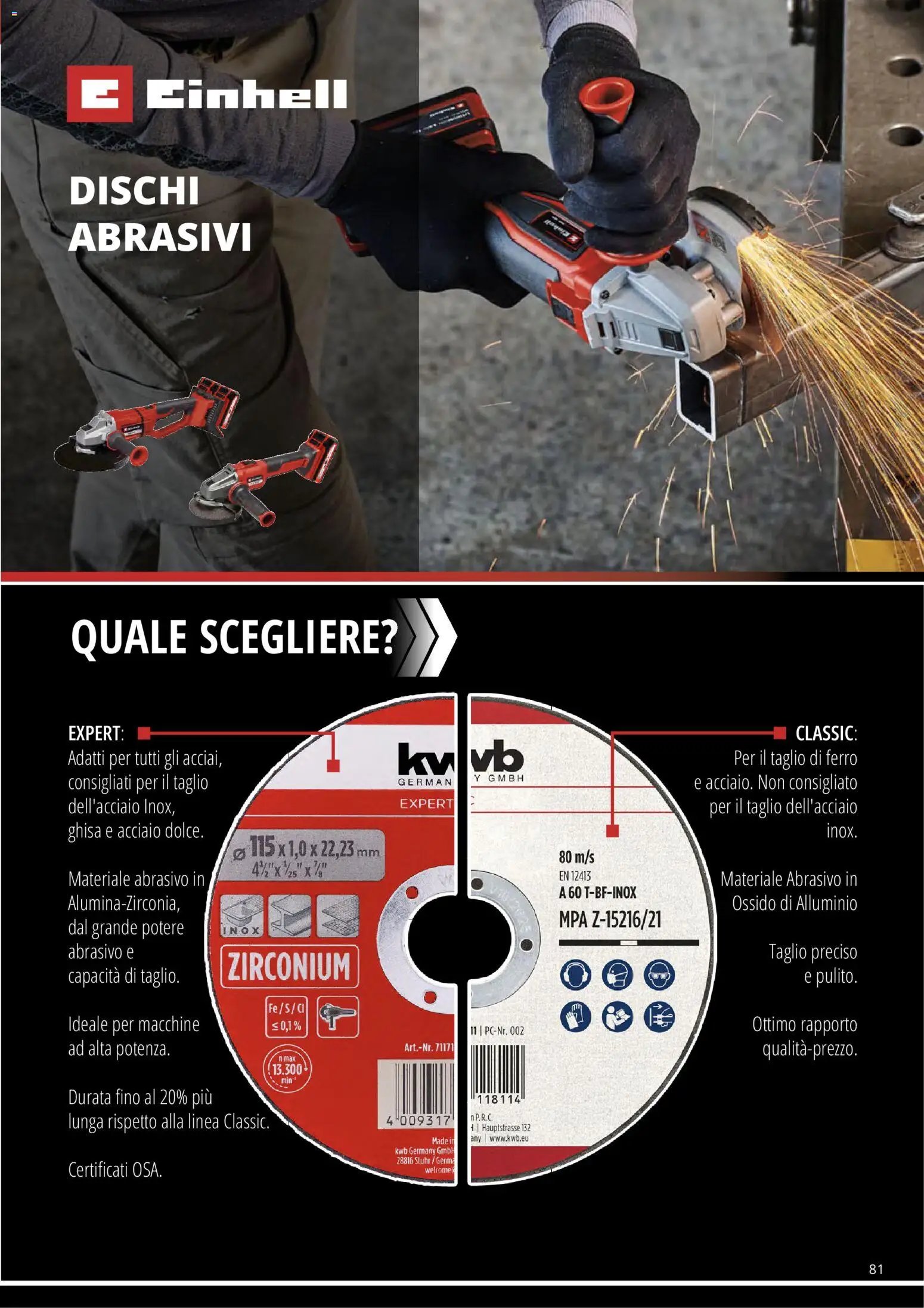 Einhell volantino Accessori  (2026-03-17 - 2026-12-31)