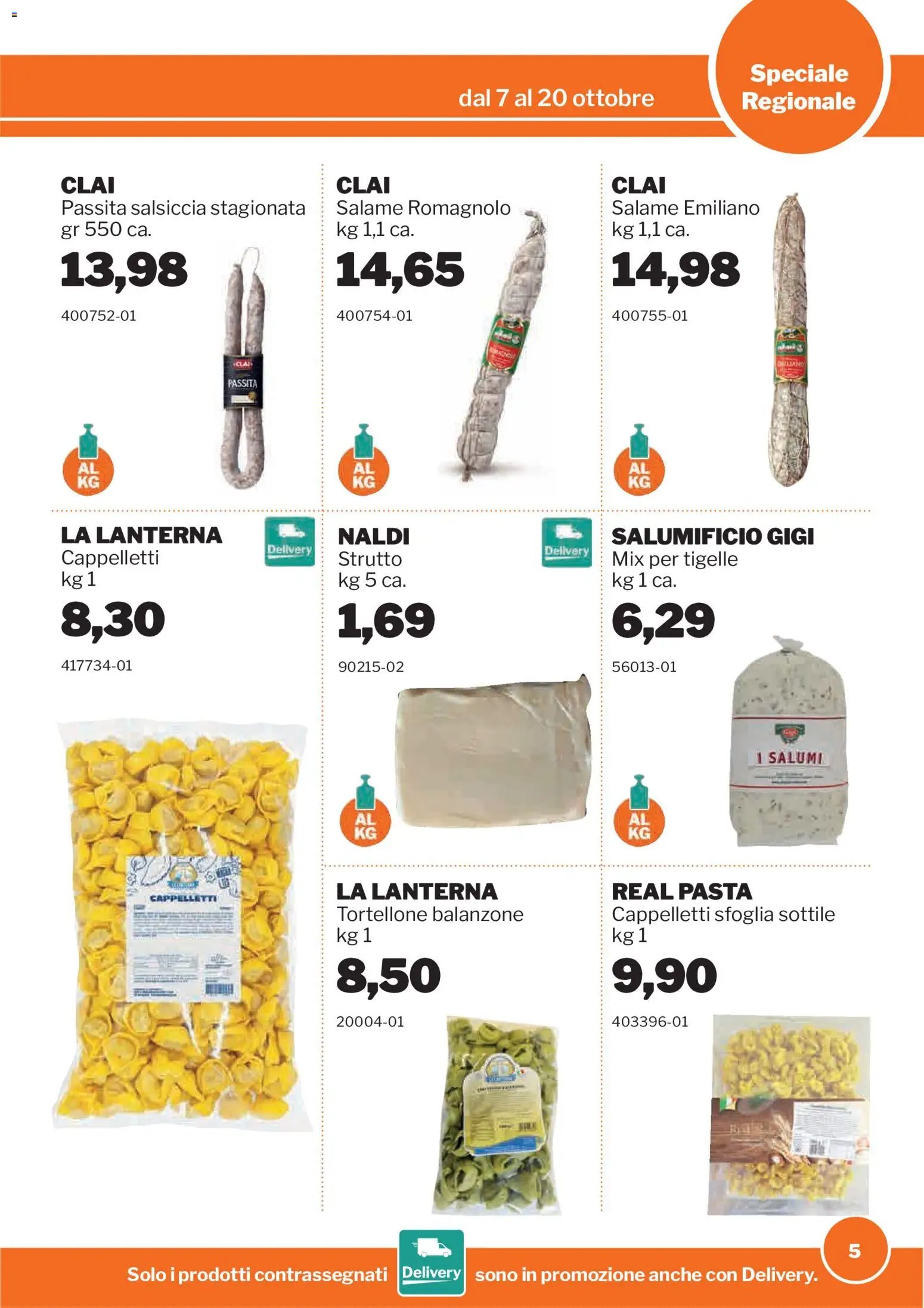 Sogegross volantino Emilia Romagna