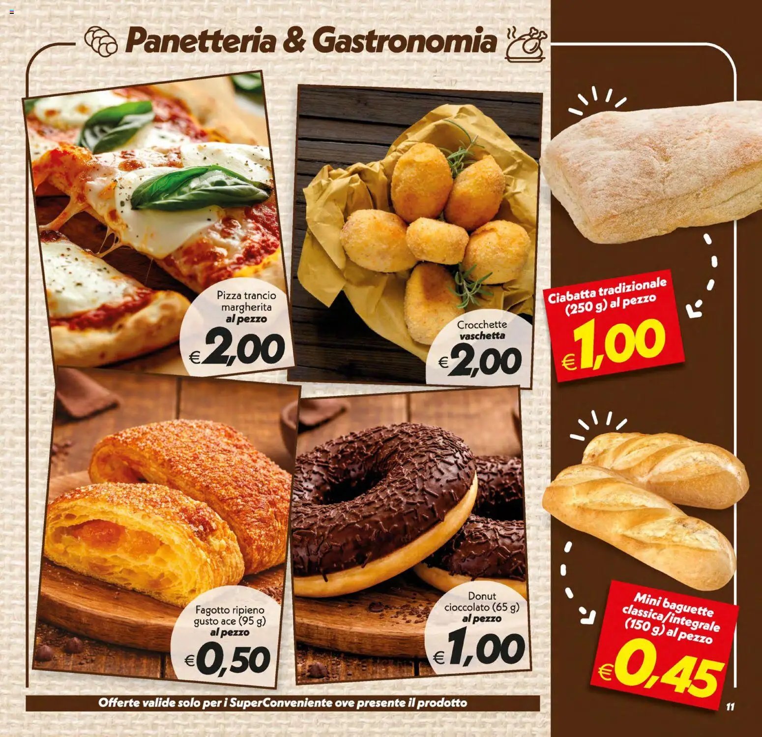 SuperConveniente volantino Caltanissetta, San Cataldo, Avola, Lascari, Milazzo, Barcellona
