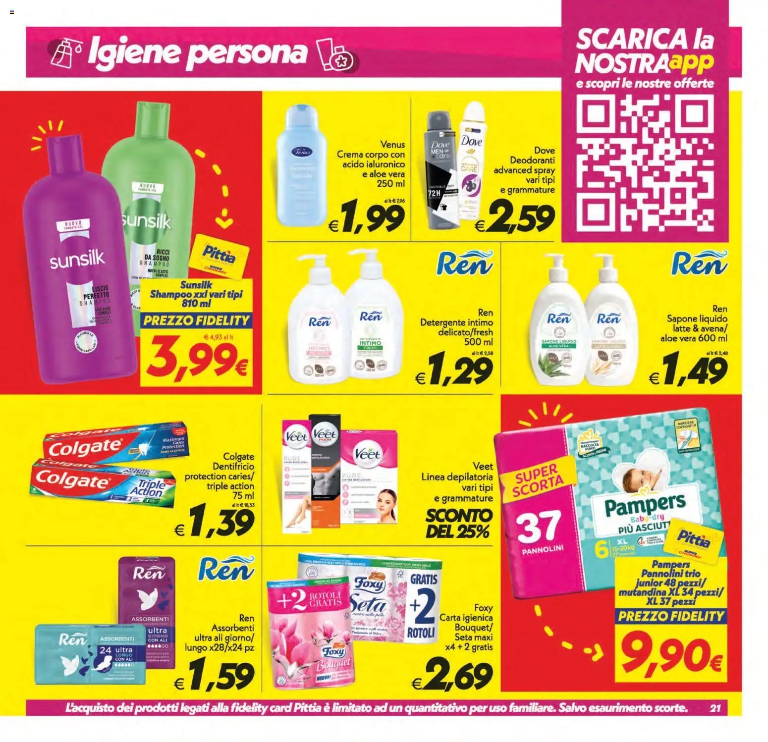 SuperConveniente volantino Caltanissetta, San Cataldo, Avola, Lascari, Milazzo, Barcellona