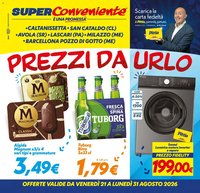SuperConveniente volantino Caltanissetta, San Cataldo, Avola, Lascari, Milazzo, Barcellona