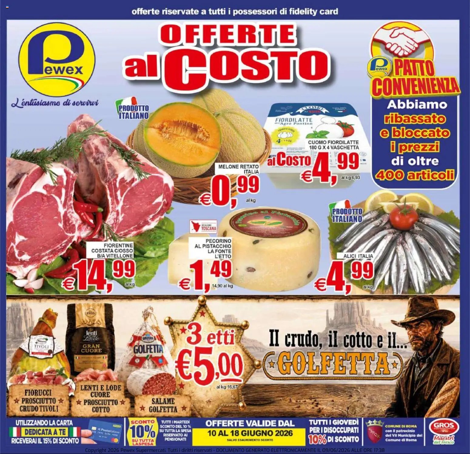 Pewex volantino