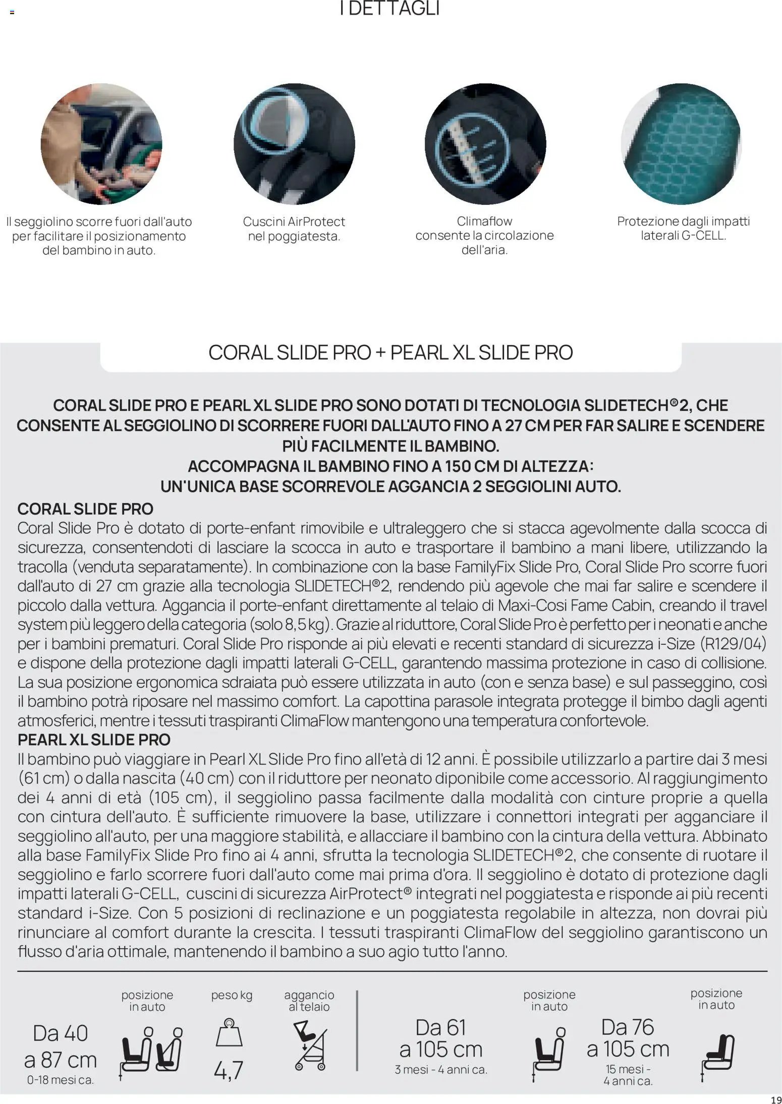 Prenatal volantino Seggiolini auto