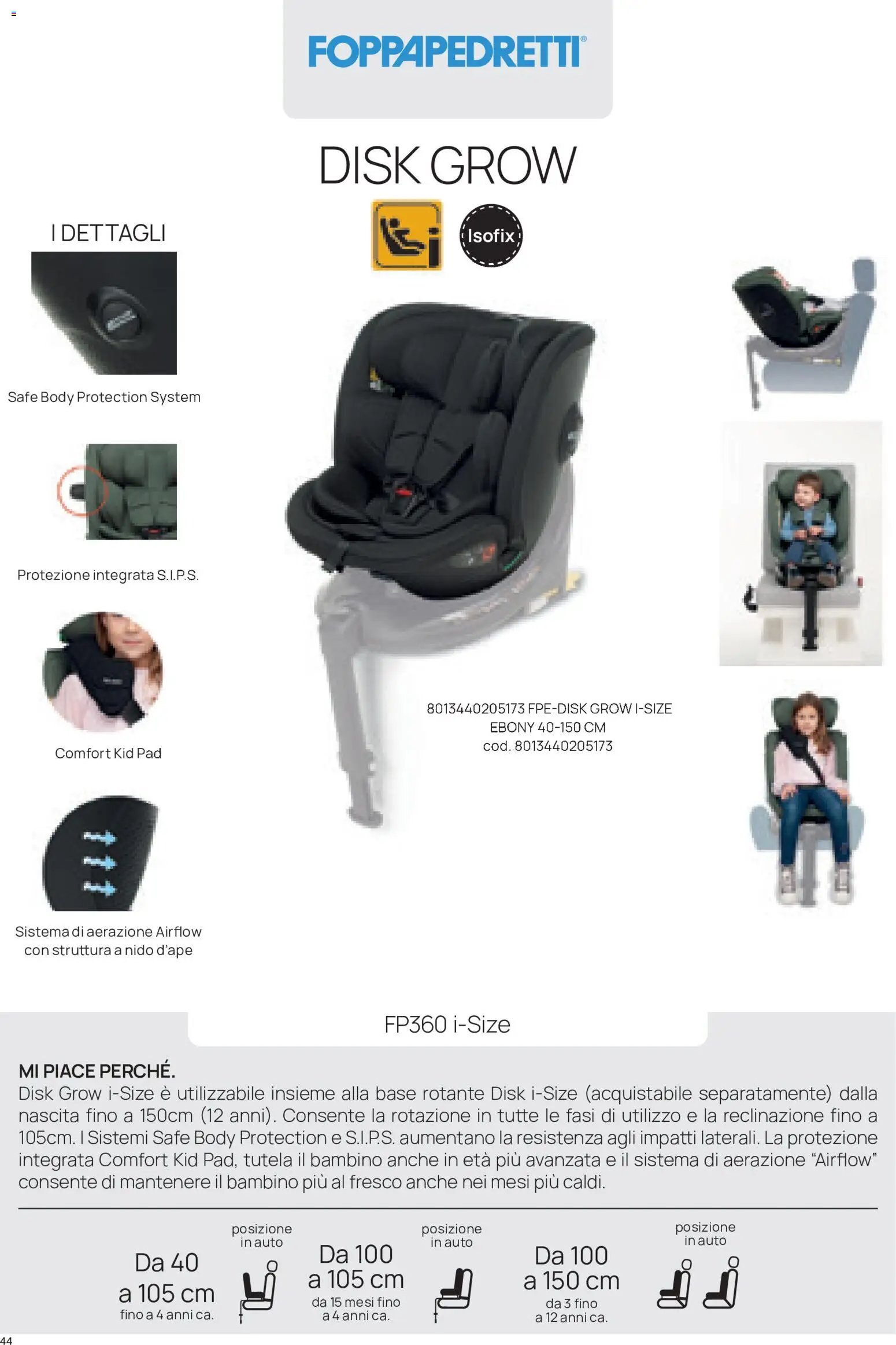 Prenatal volantino Seggiolini auto