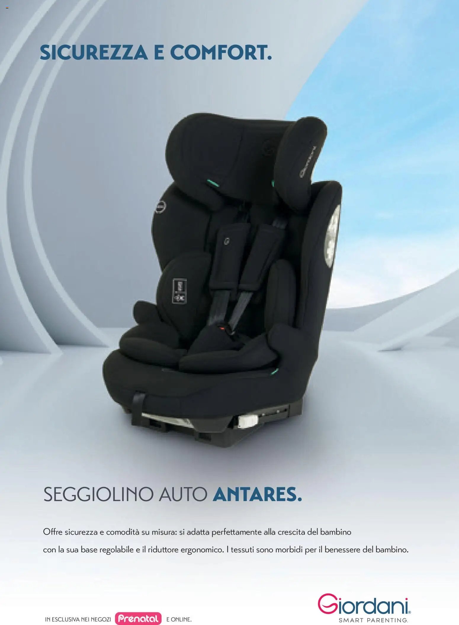 Prenatal volantino Seggiolini auto