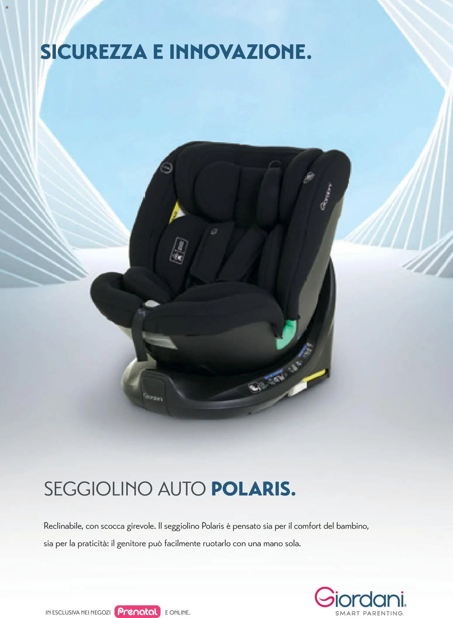 Prenatal volantino Seggiolini auto