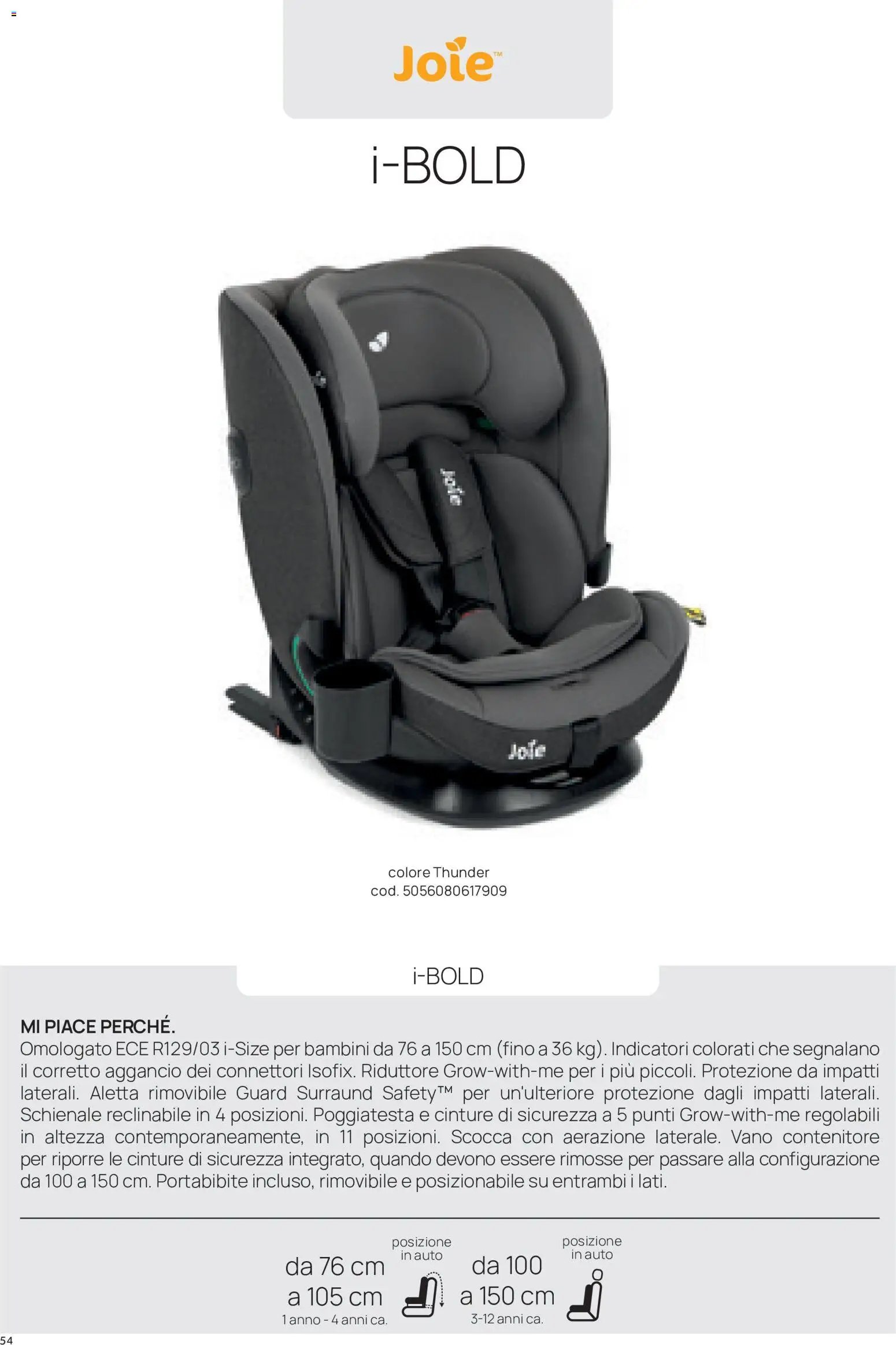 Prenatal volantino Seggiolini auto