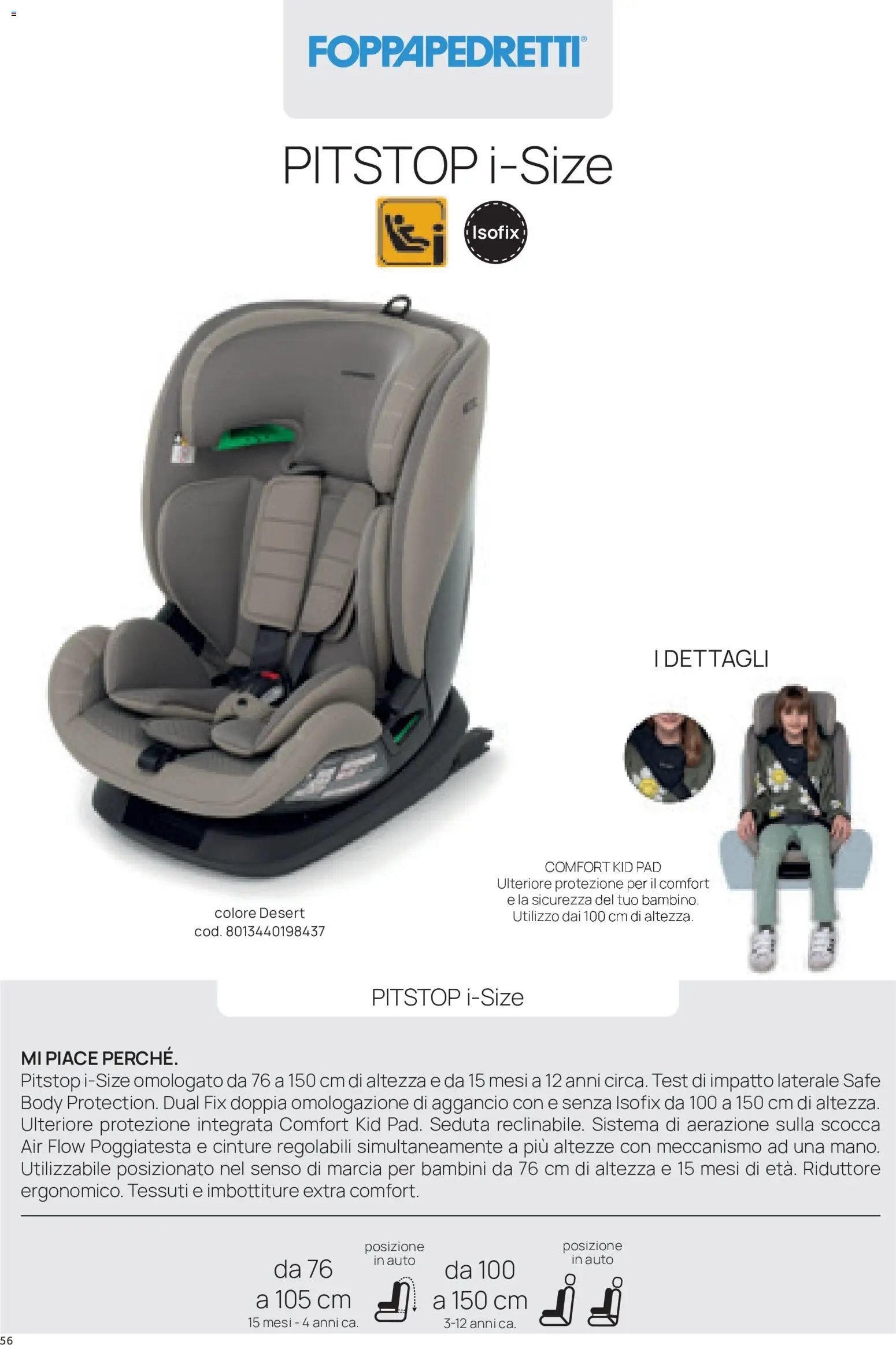 Prenatal volantino Seggiolini auto