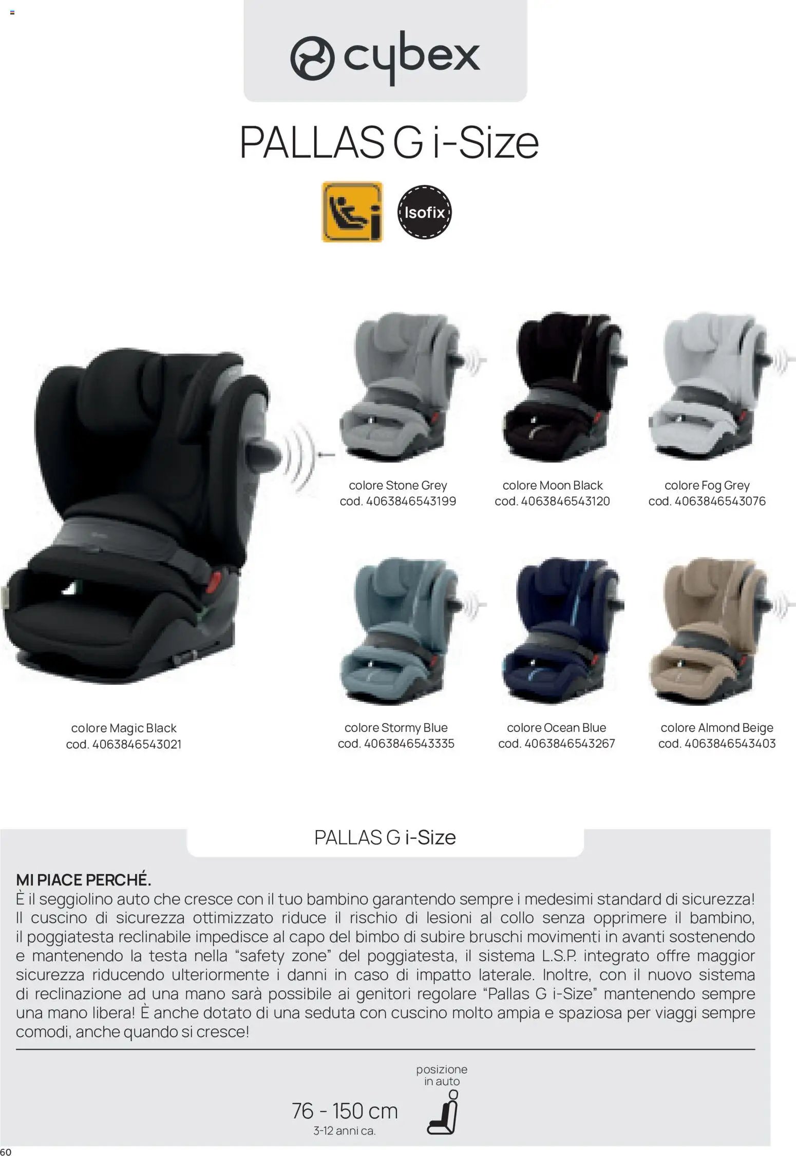 Prenatal volantino Seggiolini auto